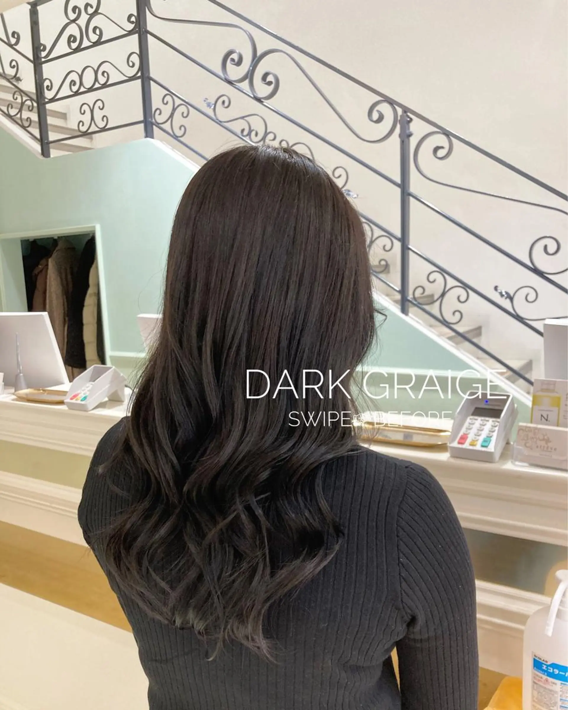 ロング カラー パーマ ヘアアレンジ Zina渋谷エリア マネージャShionのヘアスタイル