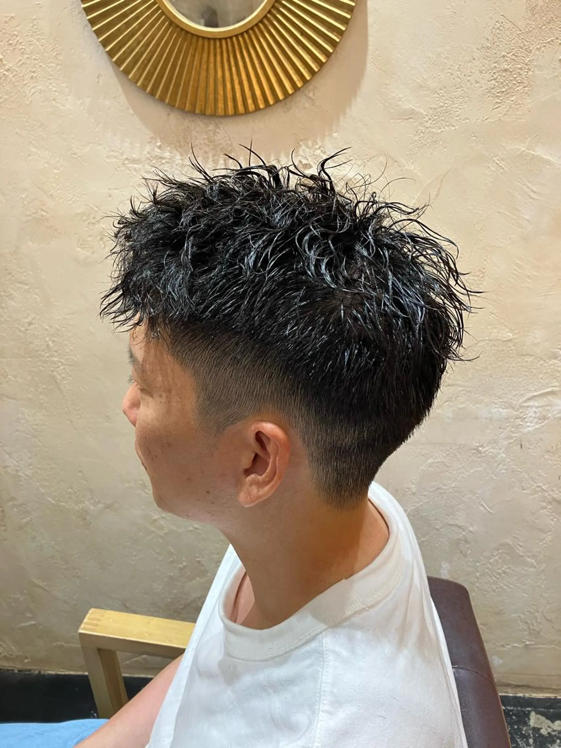 パーマ メンズ カット パーマ メンズ特化/パーマ/ フェードWATARUのヘアスタイル