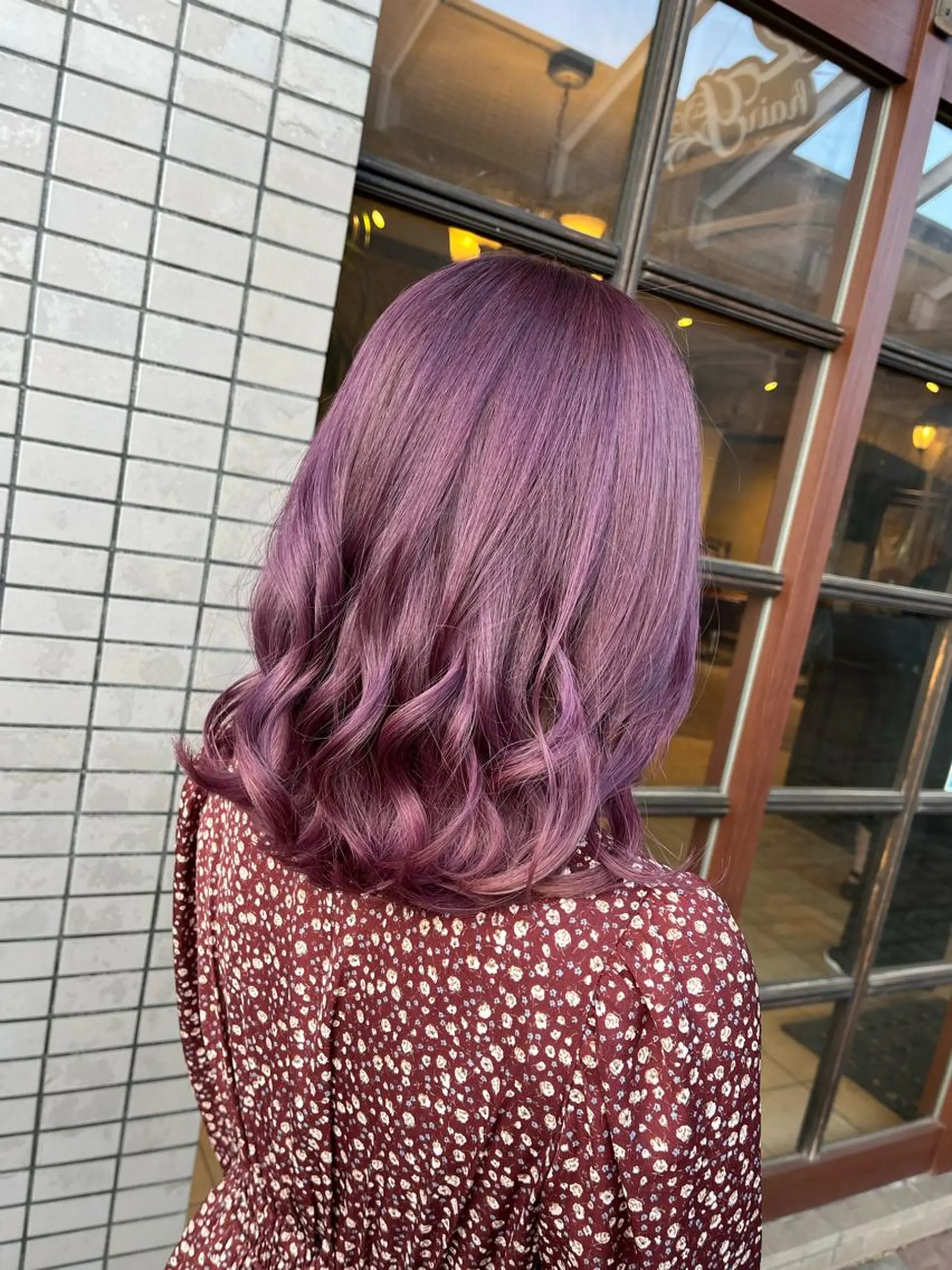 ミディアム FIGARO by Taylor所属・🎀𝑴𝑰𝑯𝑶 長岡/ケアカラー🎀のヘアスタイル