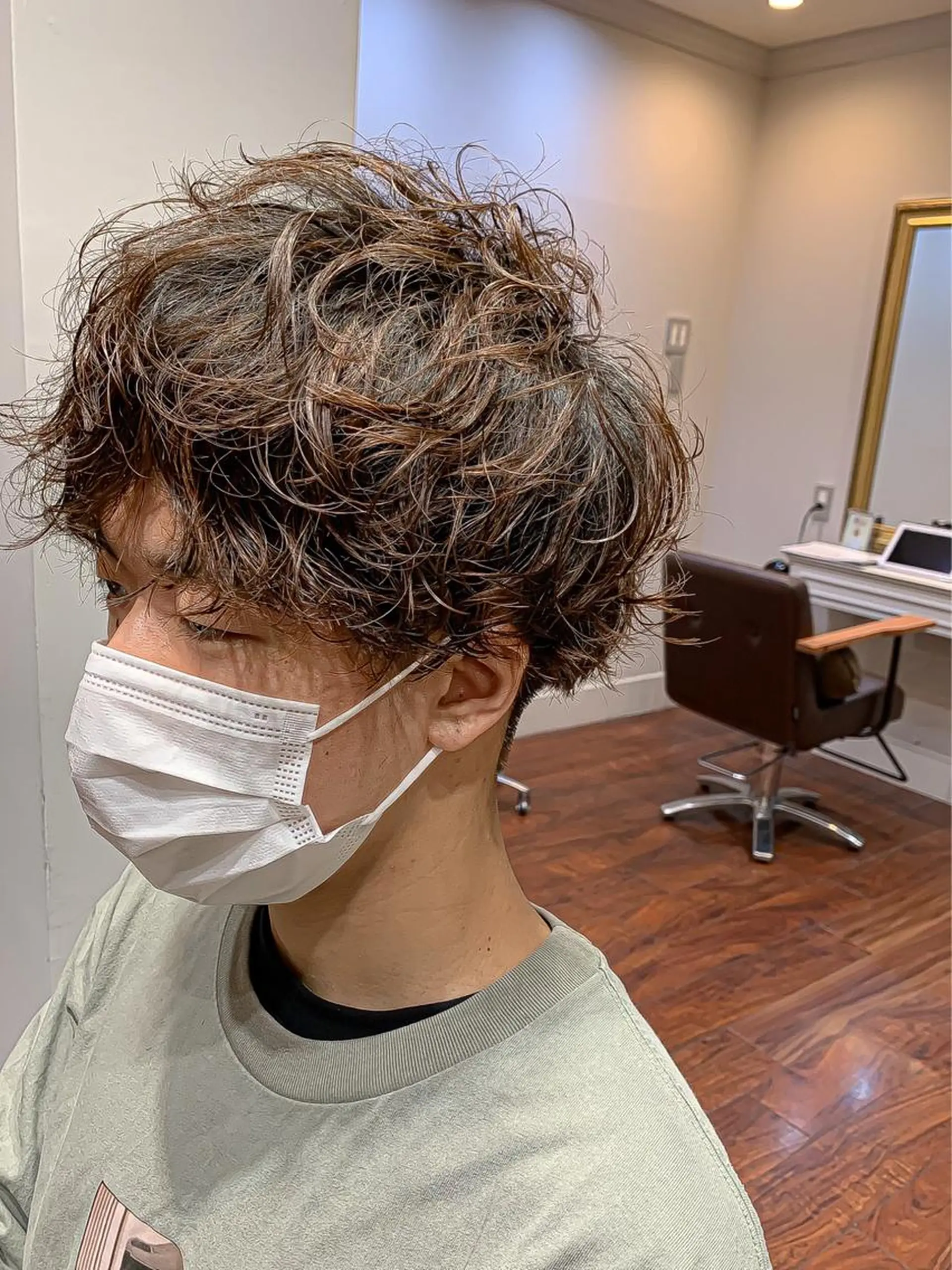 メンズ ハルキ/ 髪質改善のヘアスタイル