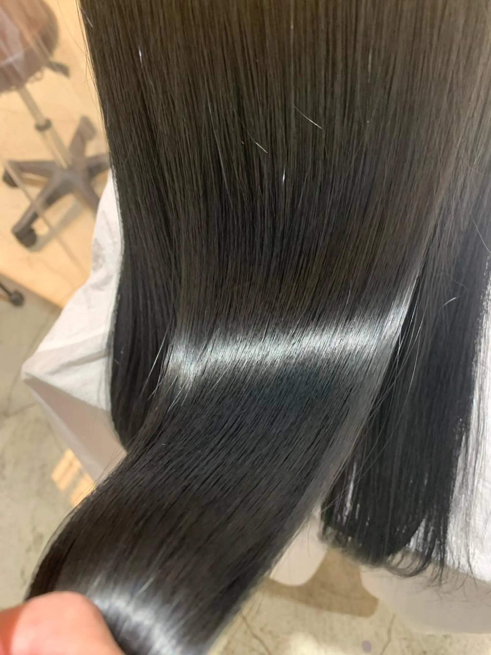 ミディアム 髪質改善/縮毛/新宿 🫧SUZUKA🫧のヘアスタイル