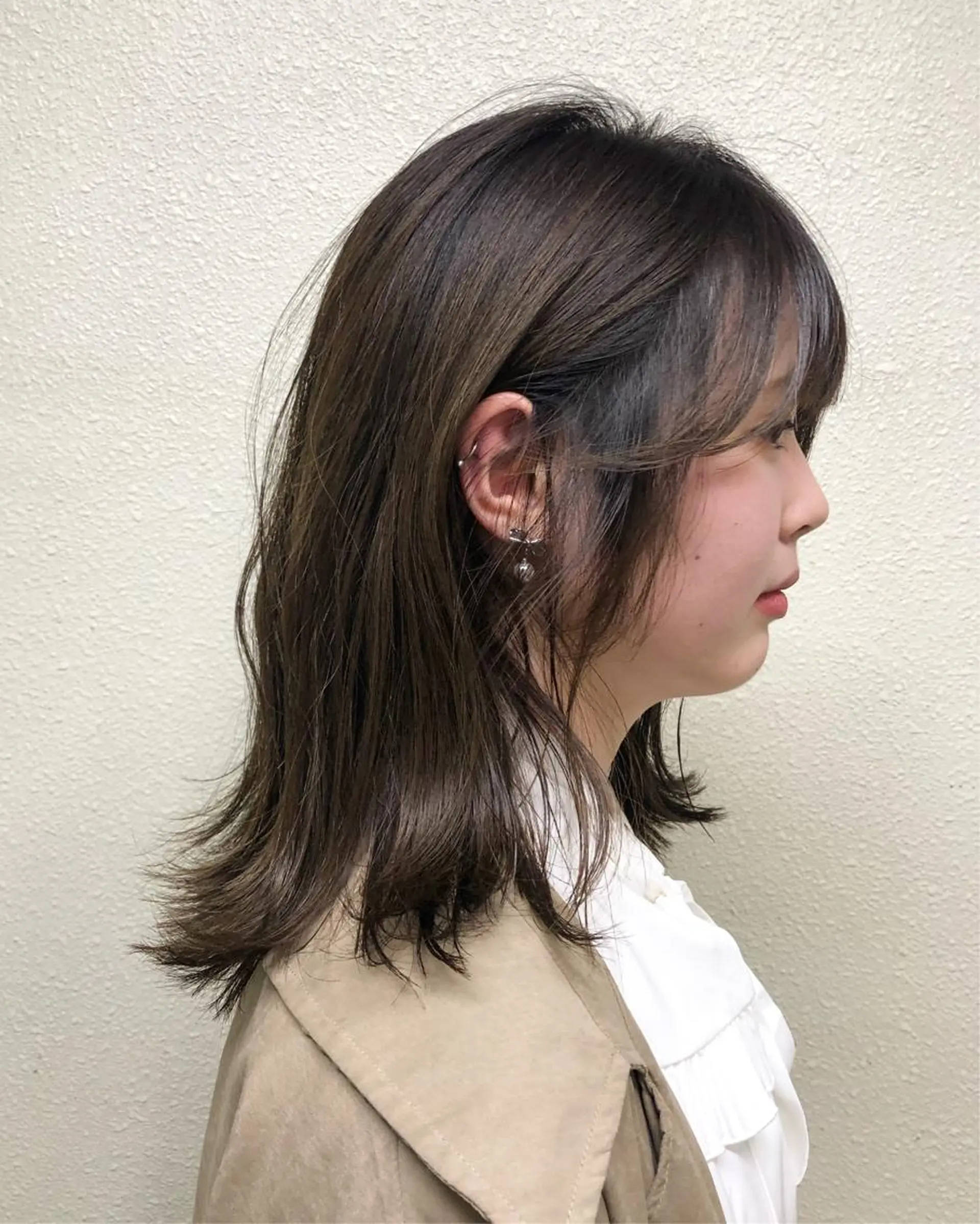 セミロング カラー spooopy所属・🕊大垣 めぐみ🕊のヘアスタイル