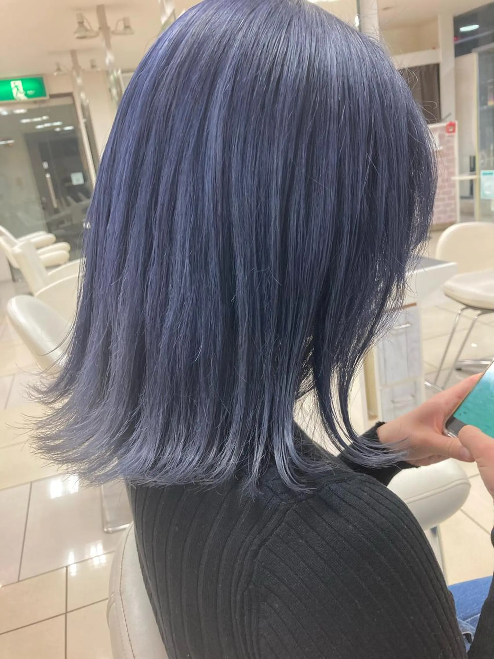 ミディアム 暖色系カラー❤️櫻井 亜美のヘアスタイル