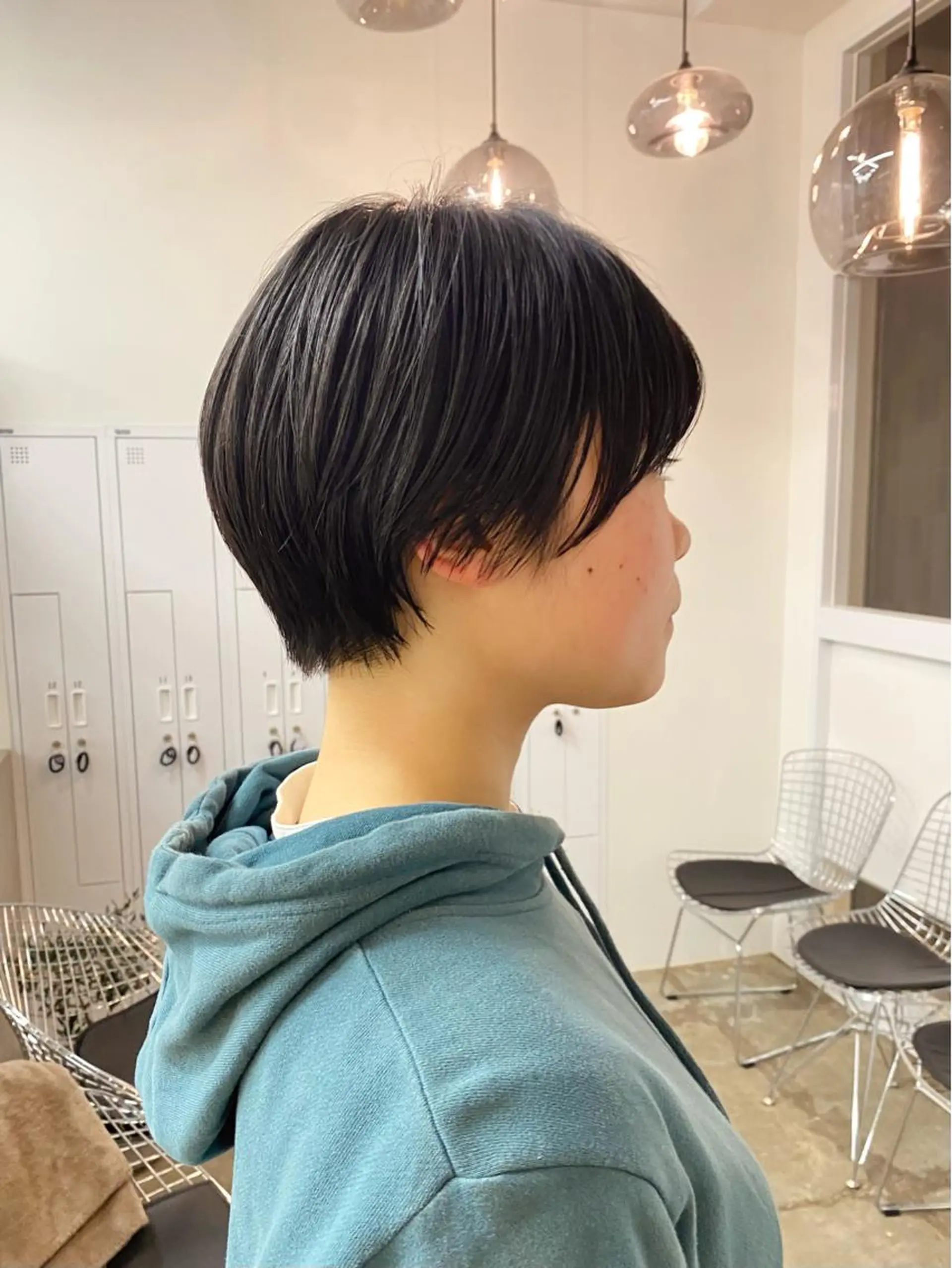 ショート ショートヘア サトウ リョウのヘアスタイル