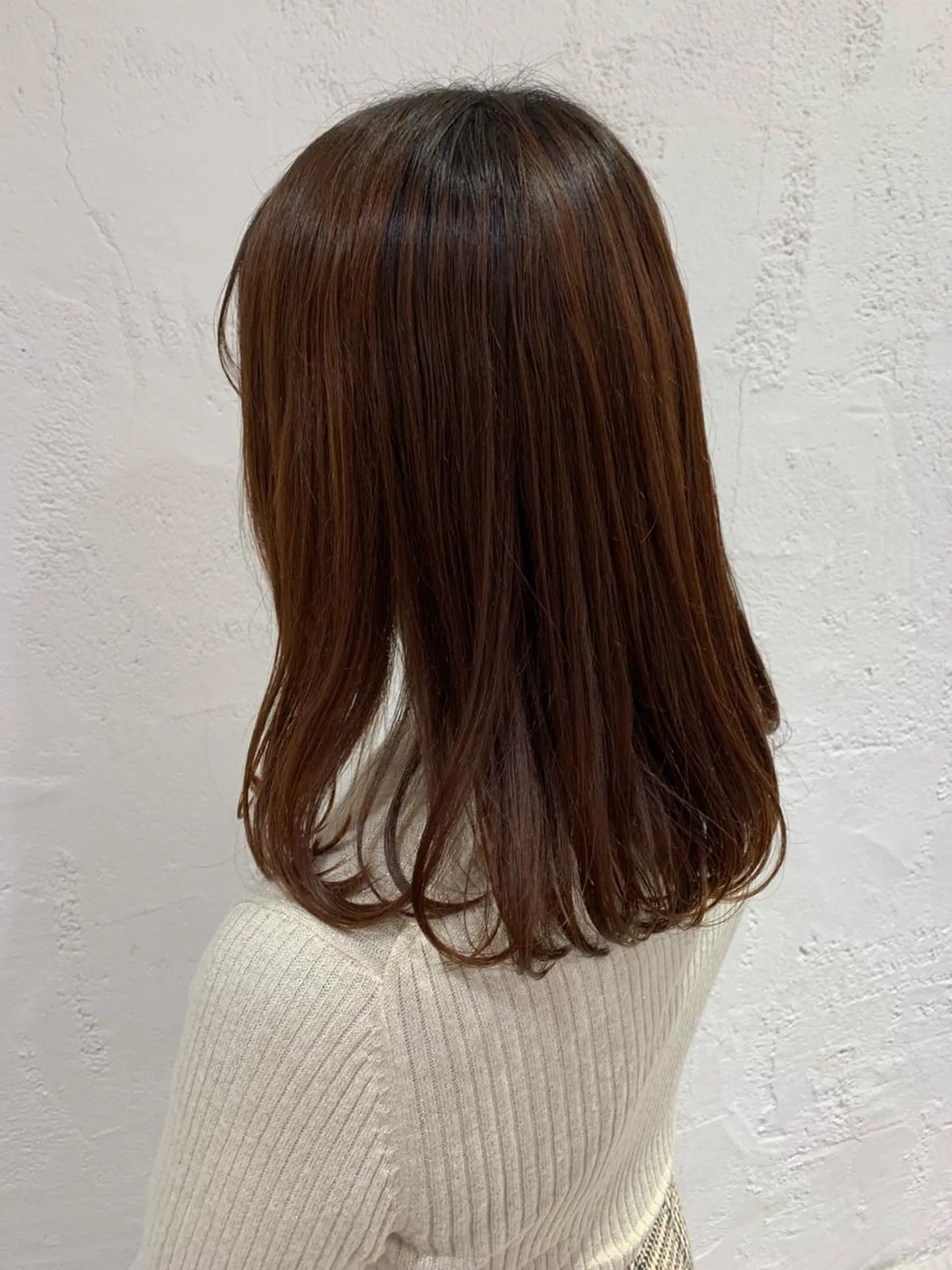 ミディアム ヘアアレンジ 🫧透明感カラー/ ボブ/小笠原汐海🪽のヘアスタイル