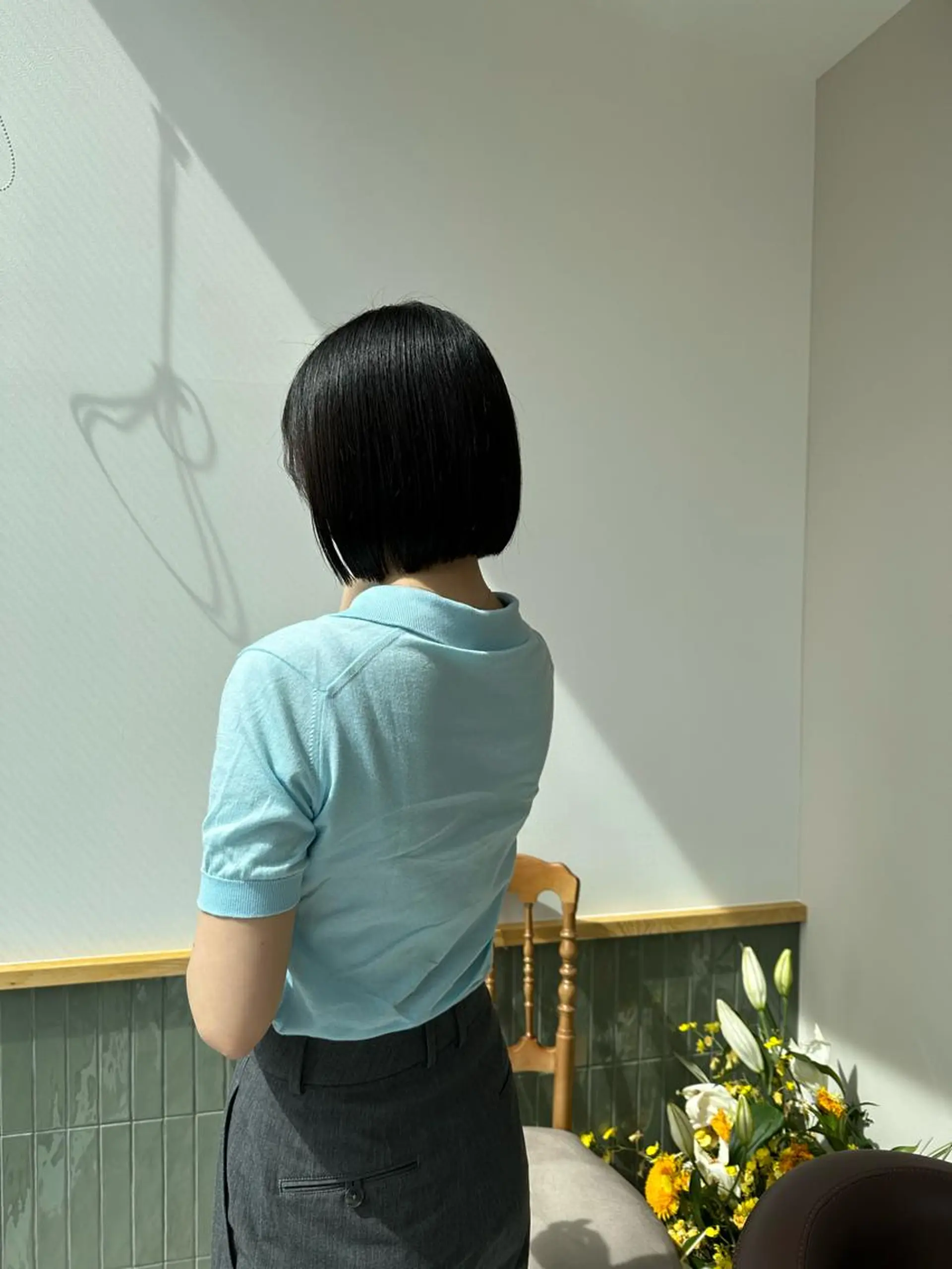 ショート カラー キッズ カット トリートメント オトナヘア🌸 harukaのヘアスタイル