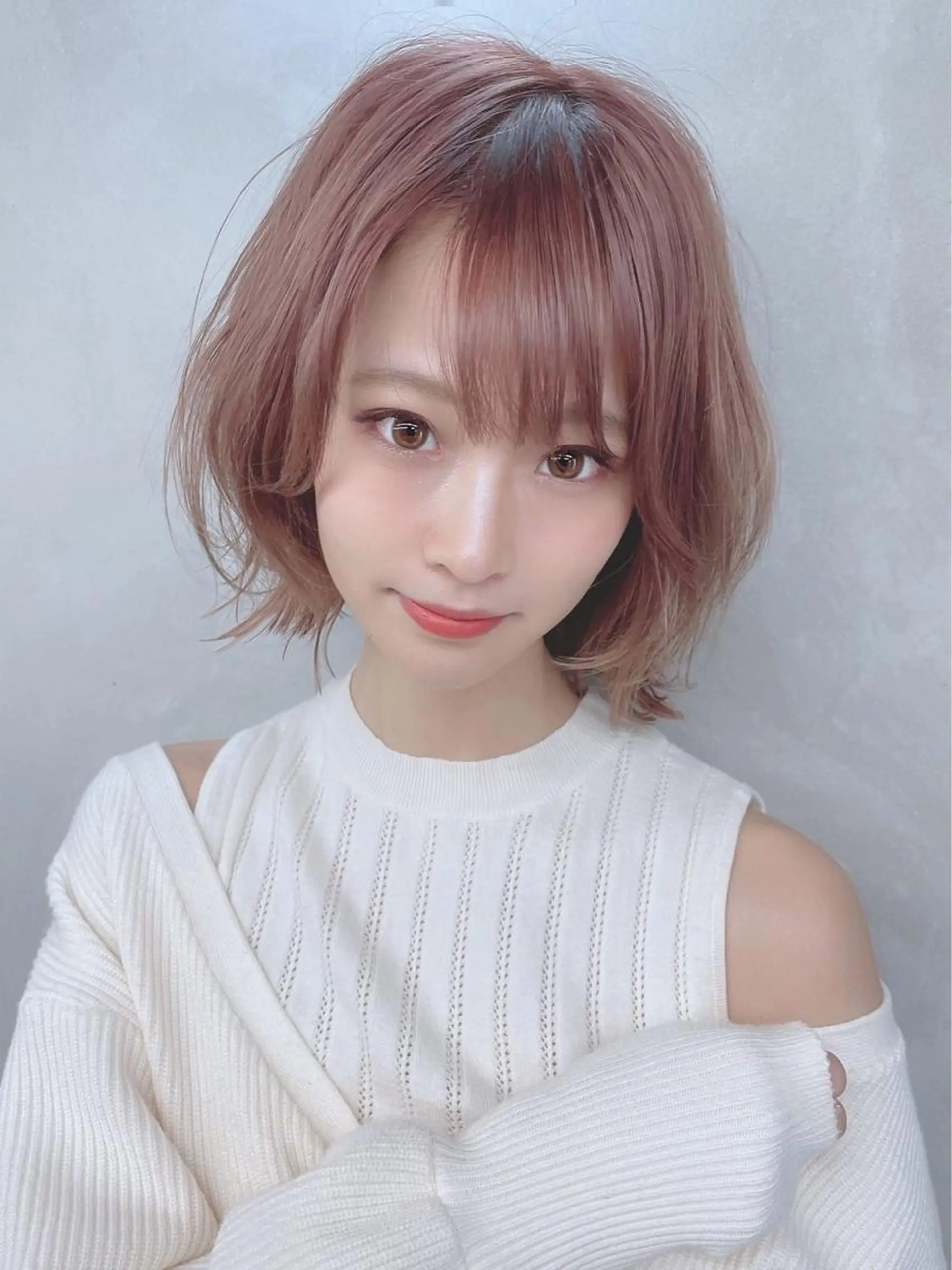 ミディアム カラー パーマ ヘアアレンジ 【公式】amble luxe池袋東口🩷のヘアスタイル