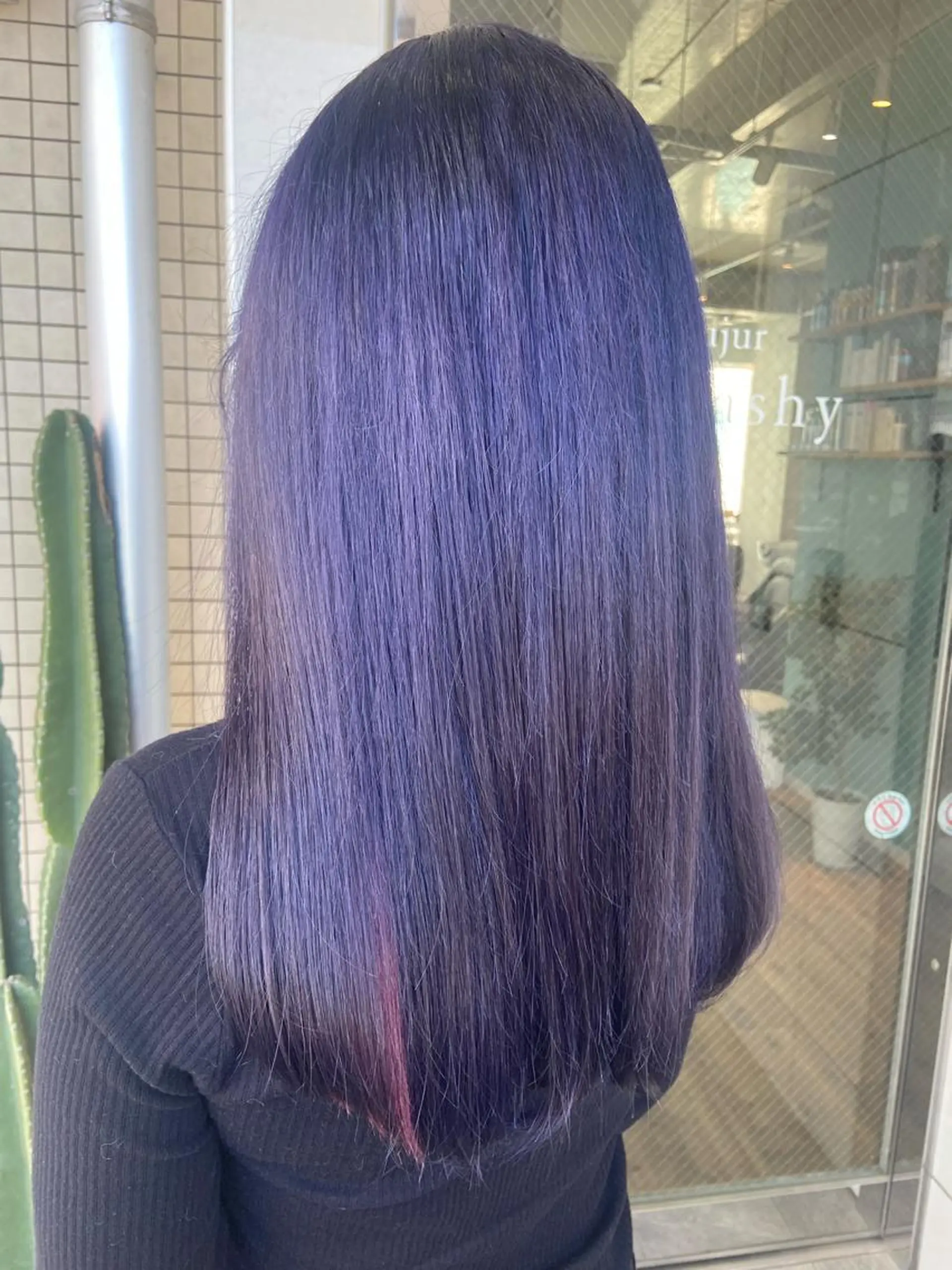 ロング カラー ヘアカラー トリートメント 🧸プルエクステ❤︎ ネイルKAO🧸のヘアスタイル