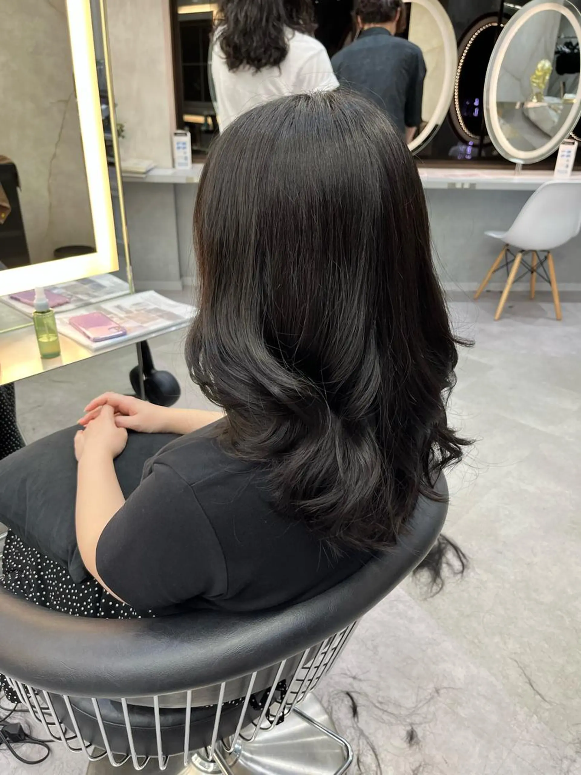 ロング 池袋/似合わせ/縮毛 髪質改善【ugen】のヘアスタイル