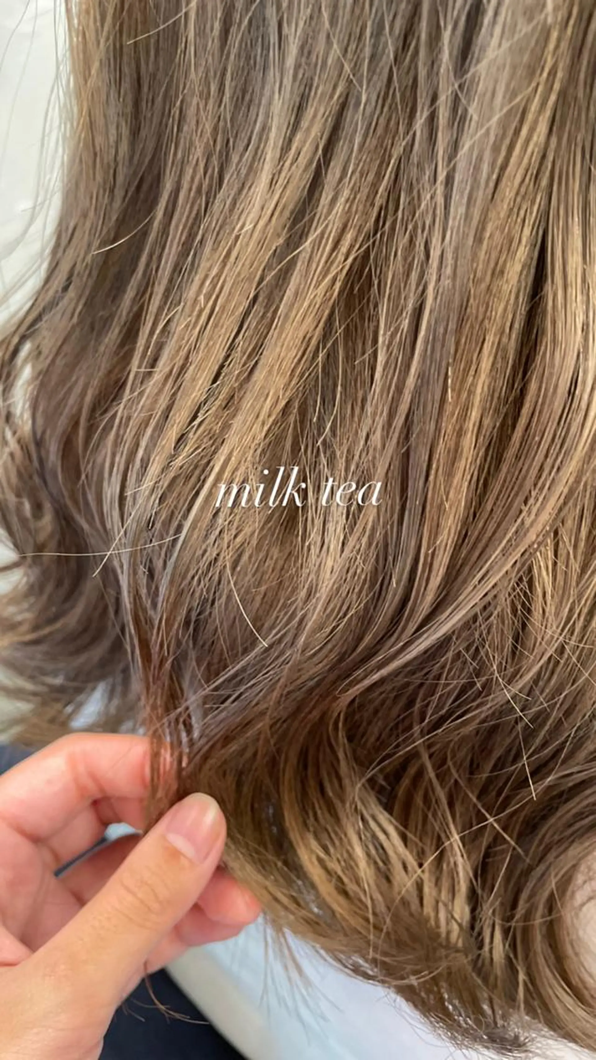 カラー 髪質改善カラー🫧 西岡 有希のヘアスタイル