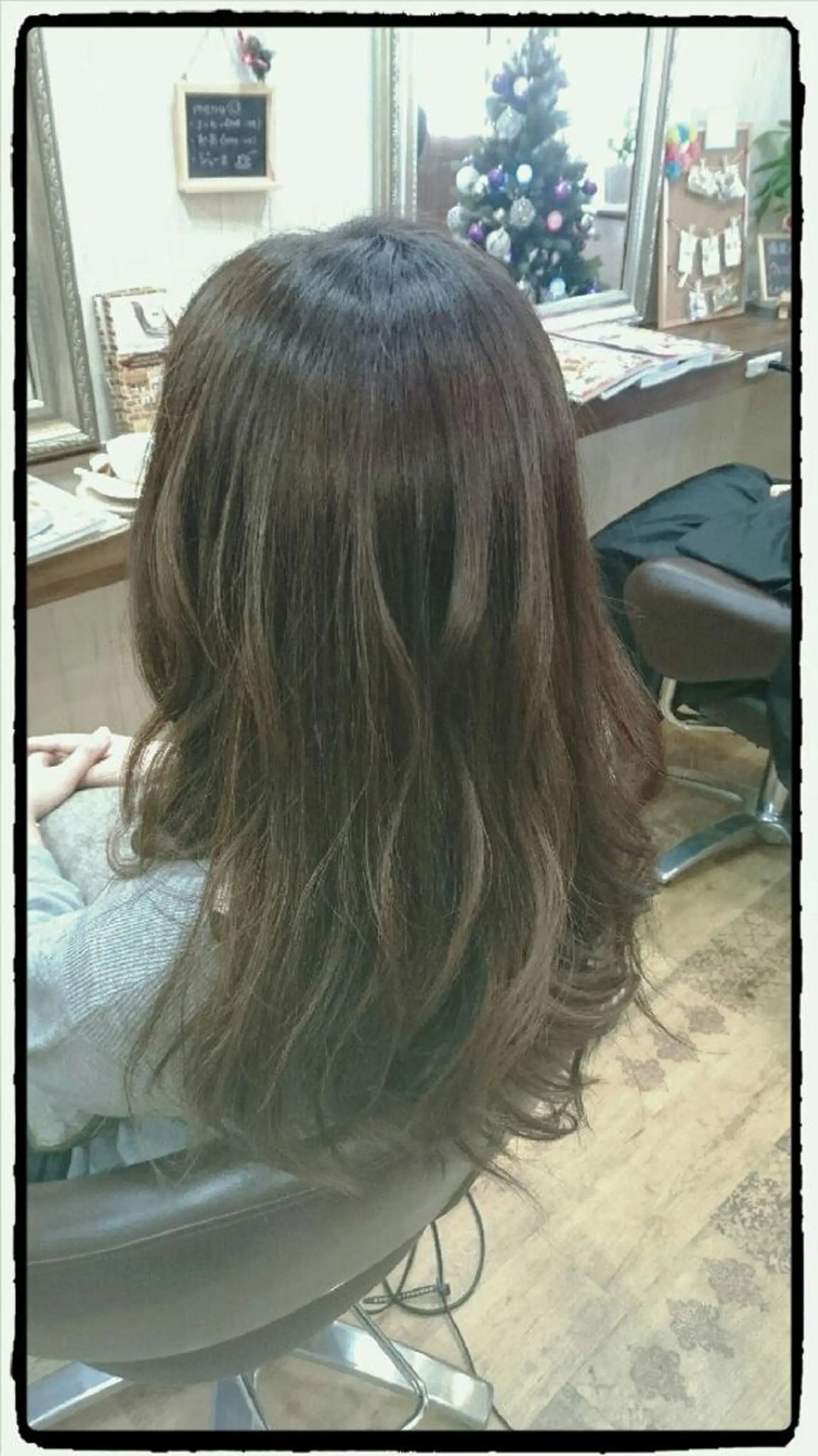 セミロング ロング カラー RIN hair factory所属・松本 清輝のヘアスタイル