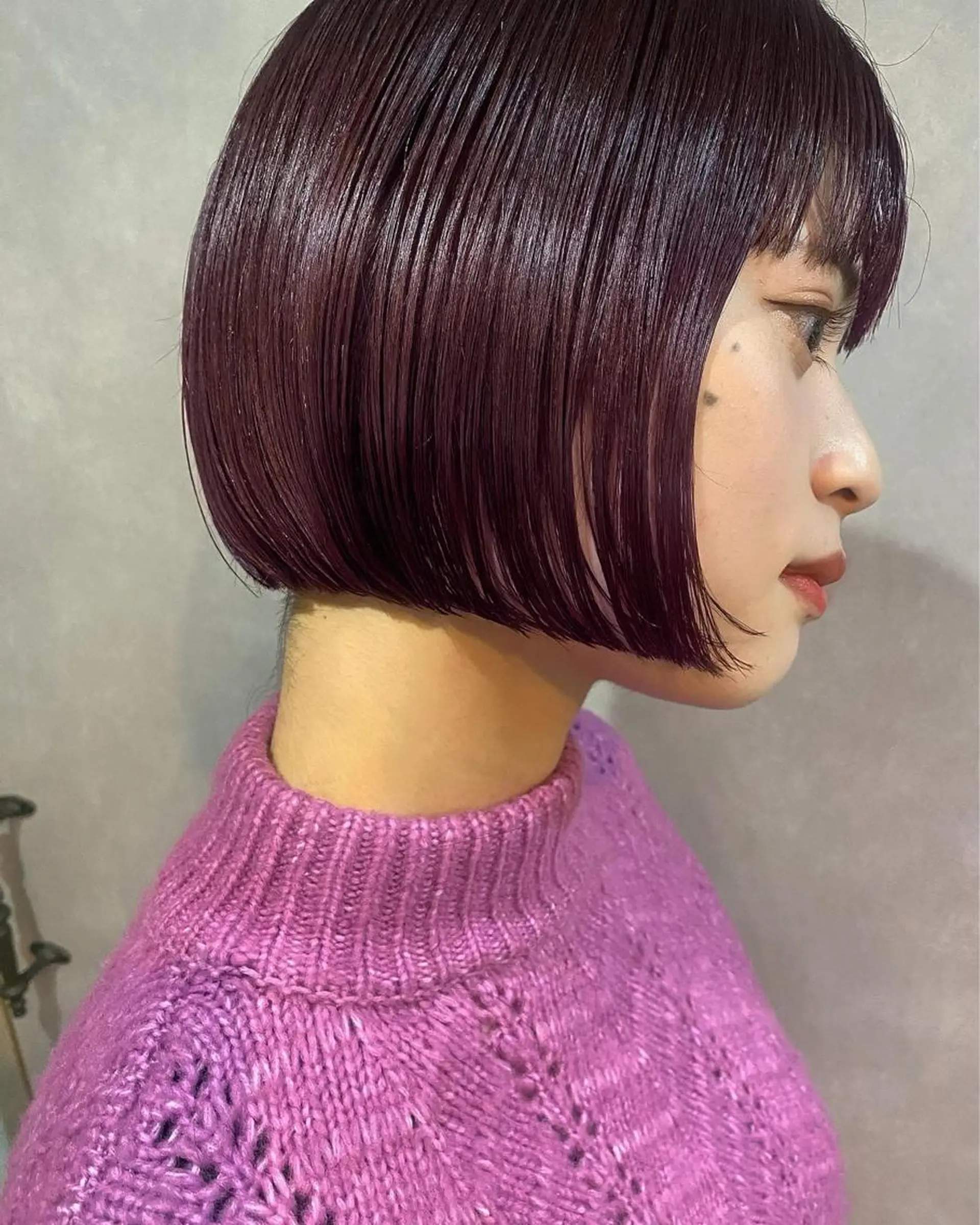 ショート ボブ ハイトーンカラー🍑 心斎橋のヘアスタイル