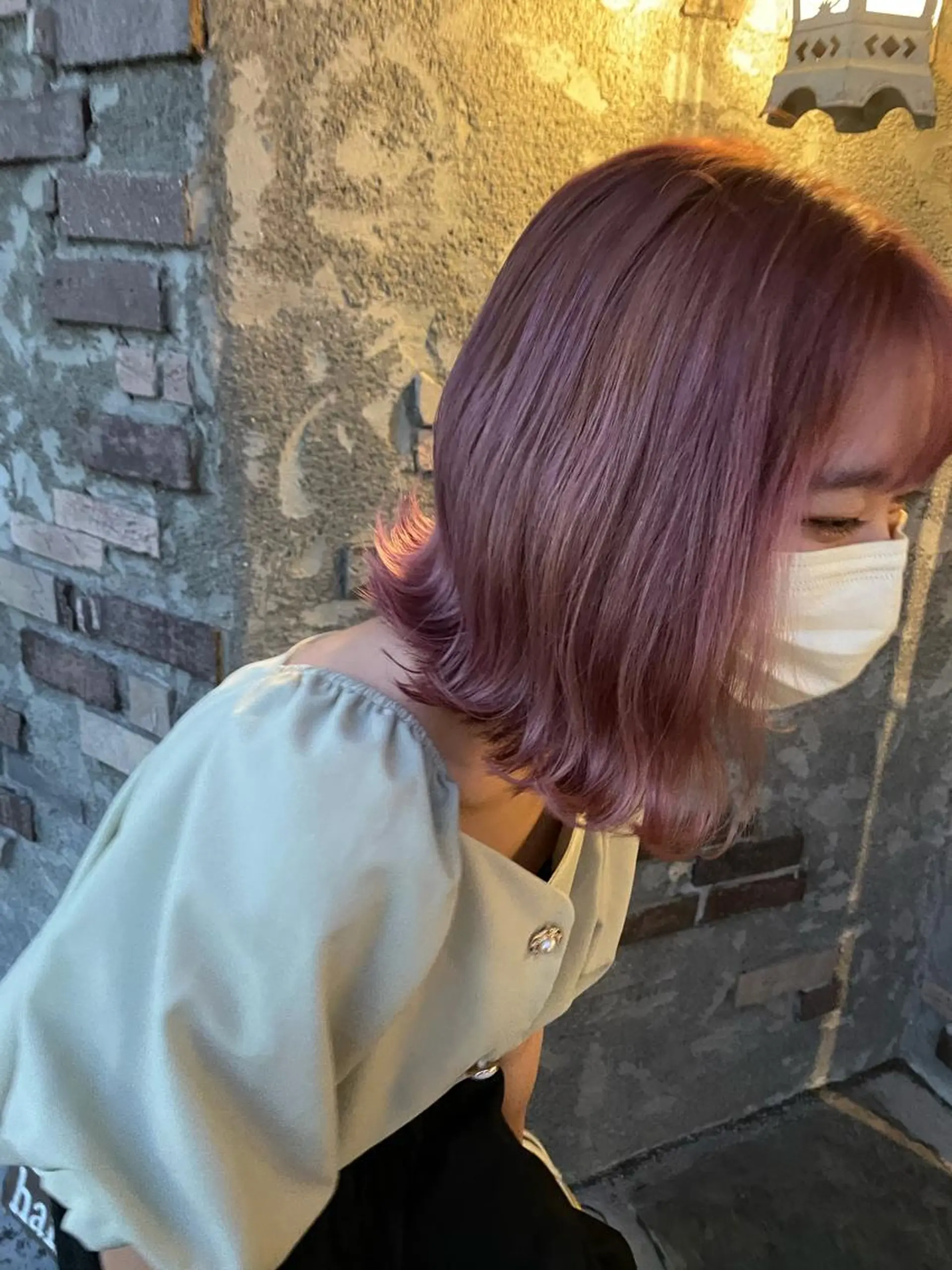 ミディアム gram岡崎南 KYOKOのヘアスタイル