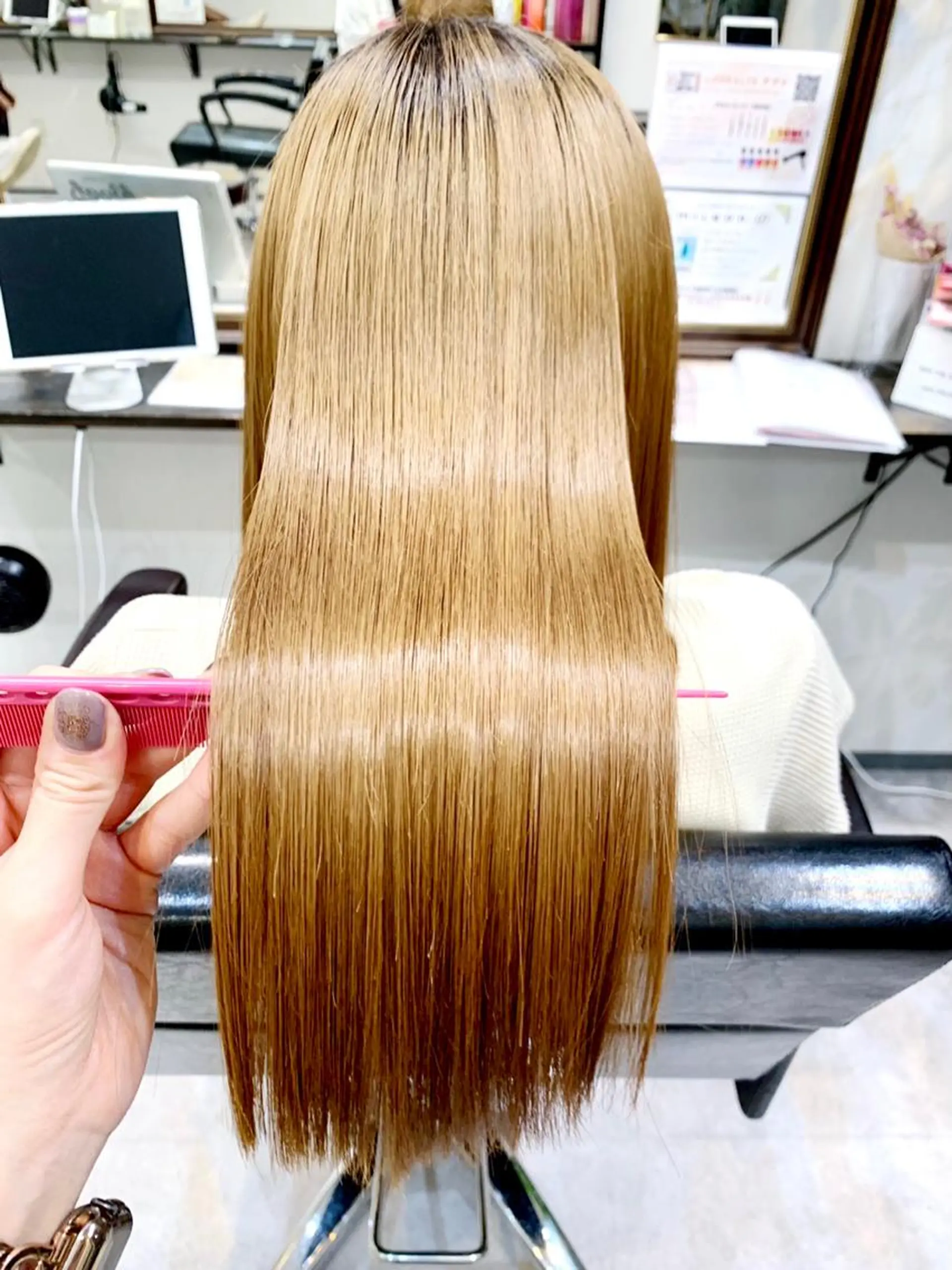 ロング カラー 透明感カラー 髪質改善 トリートメント 酸熱トリートメント カット ヘアカラー トリートメント 酸熱トリートメント/ 髪質改善🌟玉井香奈のヘアスタイル