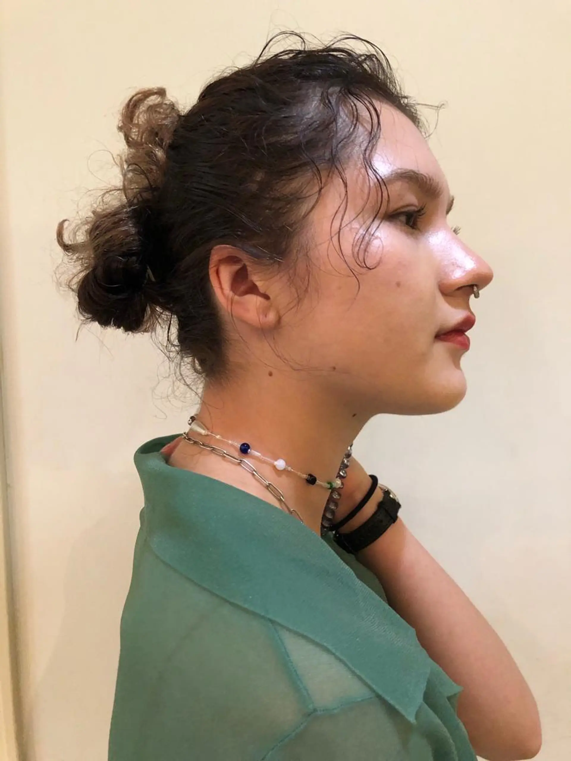 ミディアム ヘアアレンジ ヘアセット NOUN所属・eri kinjoのヘアスタイル