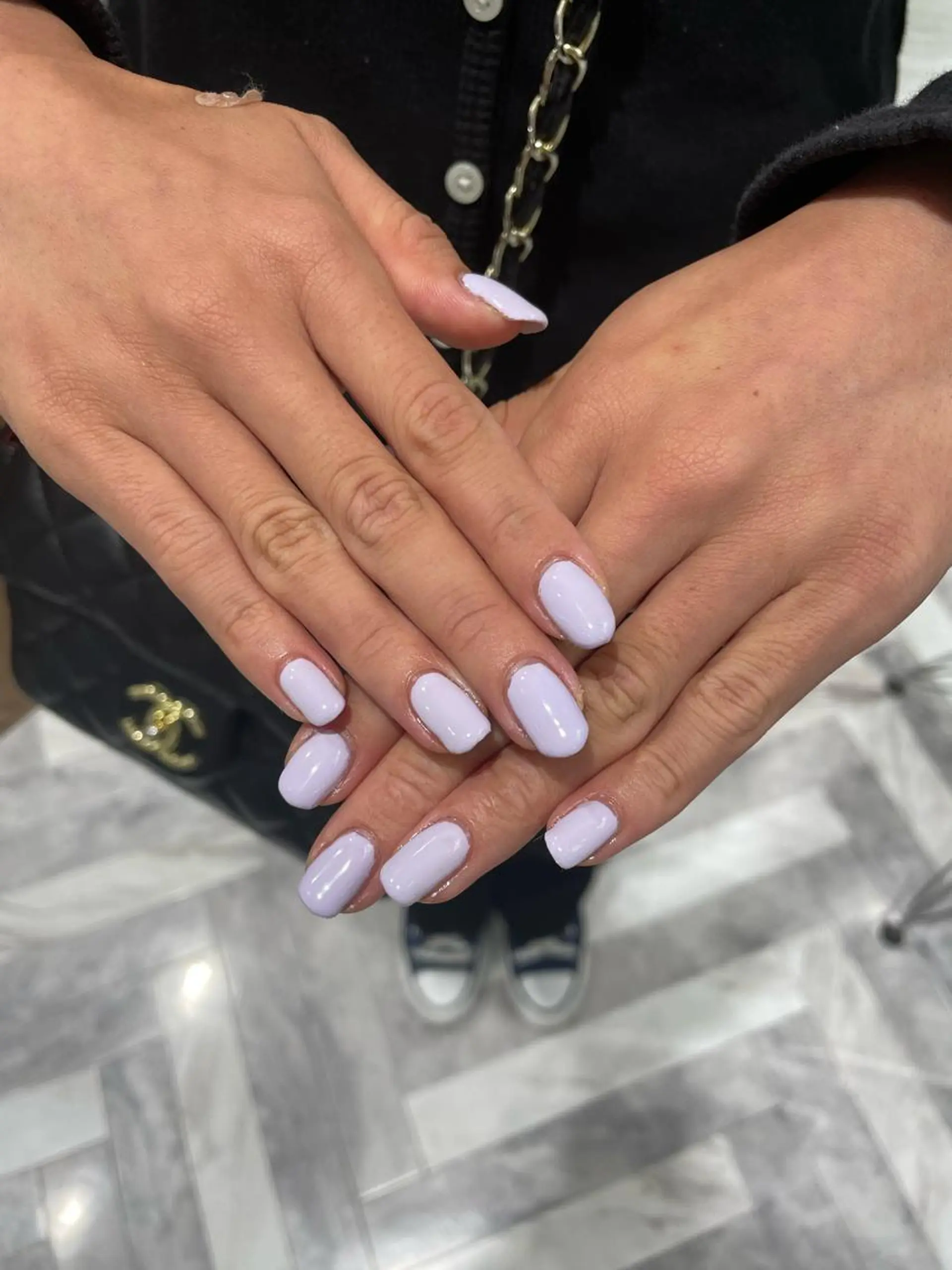 ネイル ワンカラーネイル 🧁はるひ/ ZEST Ivy🎀のヘアスタイル