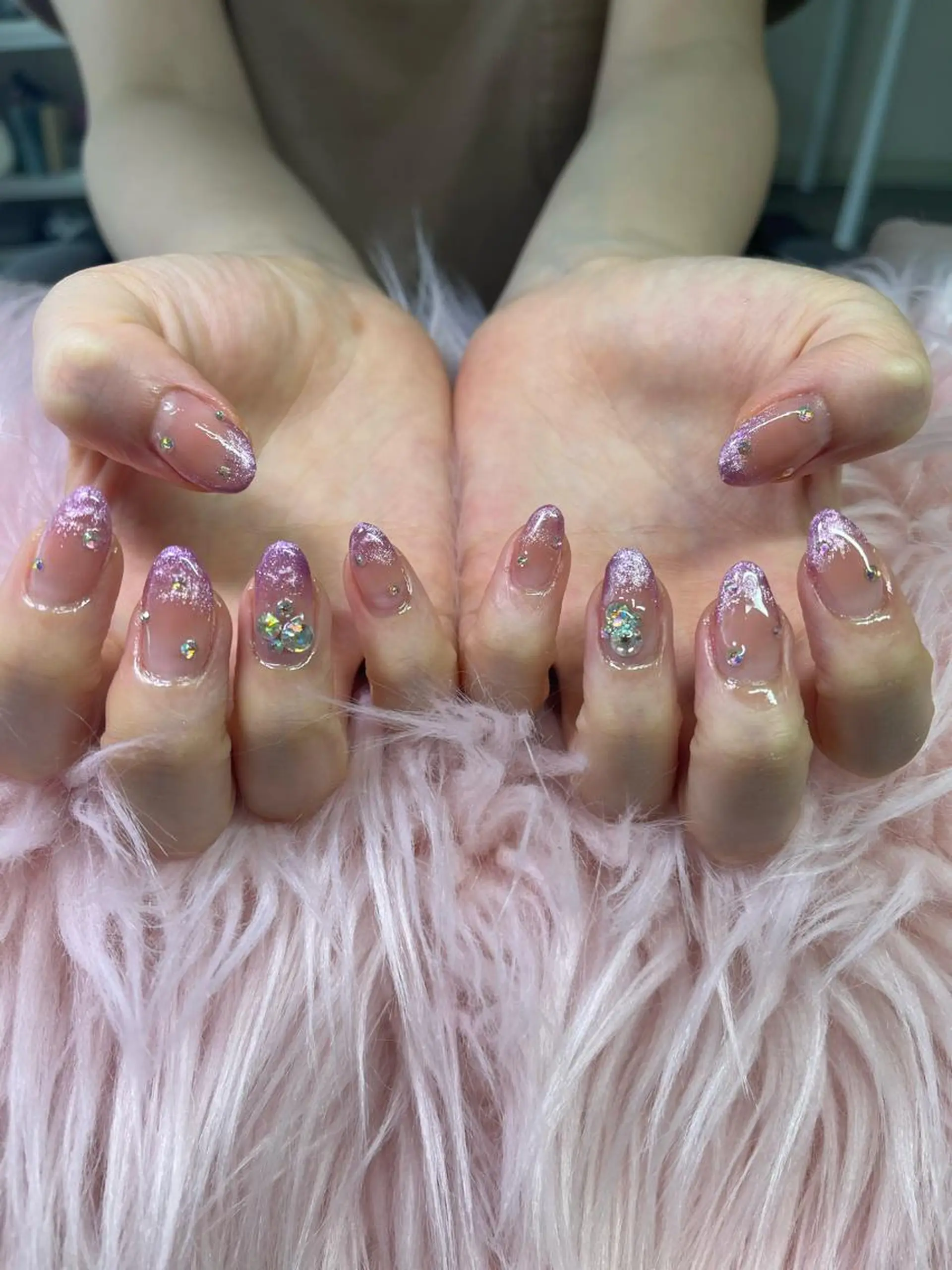 ネイル マグネットネイル ネイルサロンキュアイスト所属・キュアイスト アコパラジェル調布のネイルデザイン
