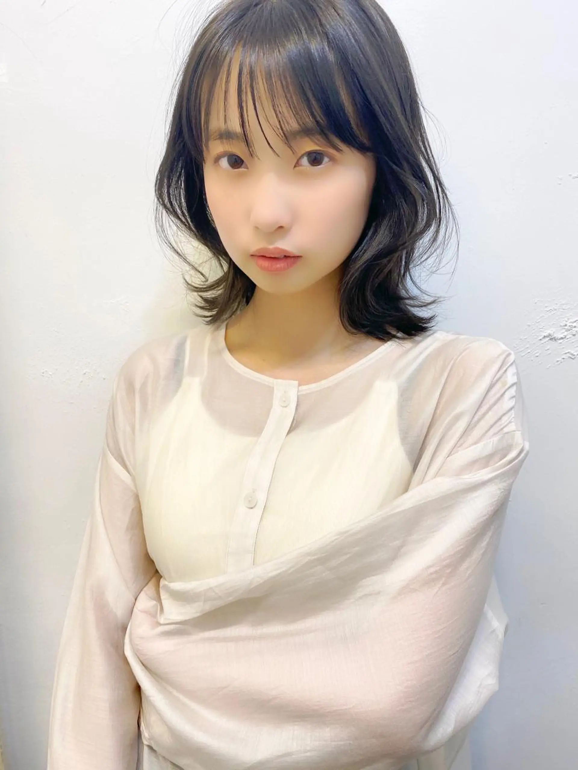 ミディアム カラー パーマ 🥣 hashi 🛋️のヘアスタイル