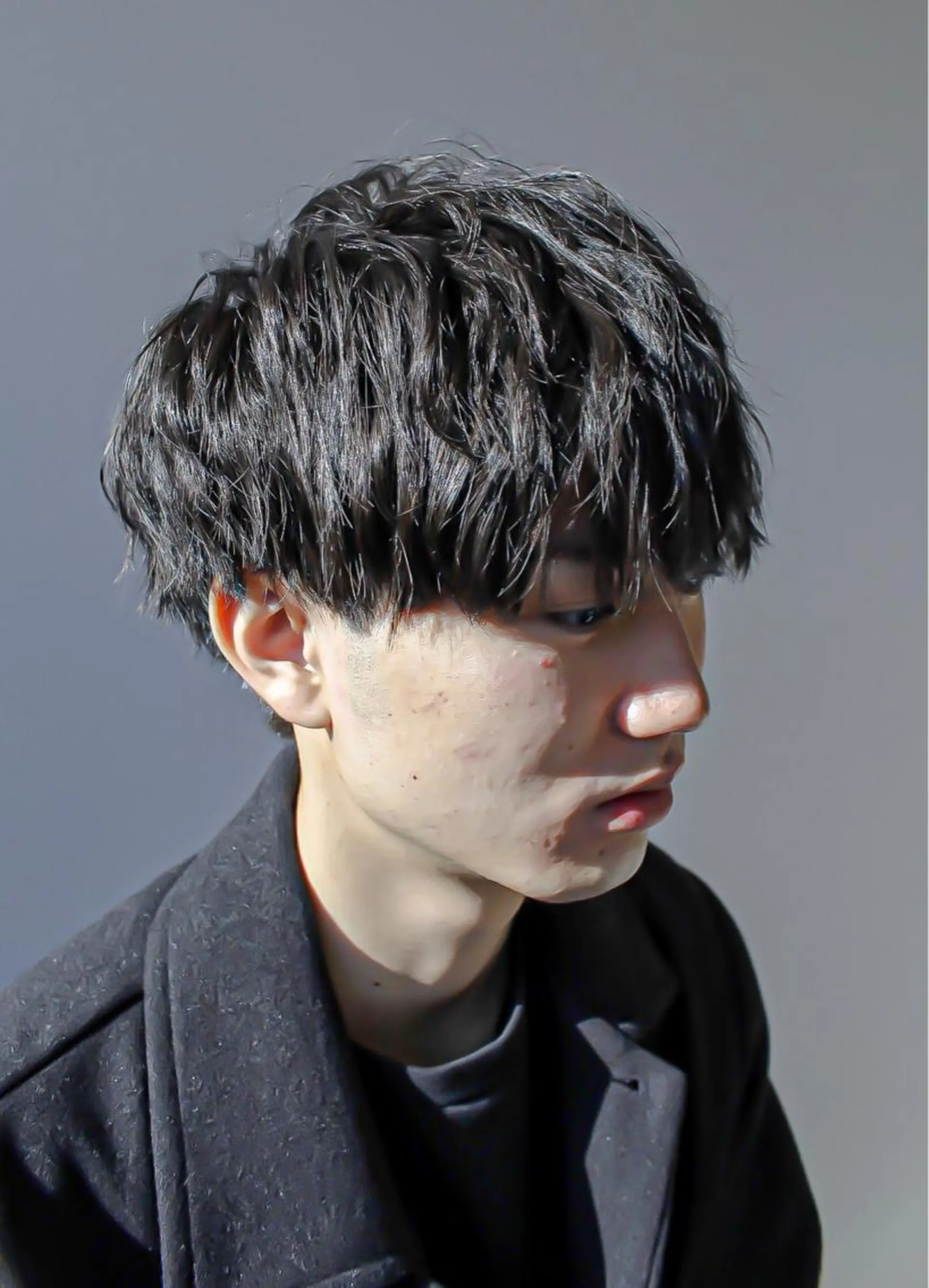 メンズ ハルキ/ 髪質改善のヘアスタイル