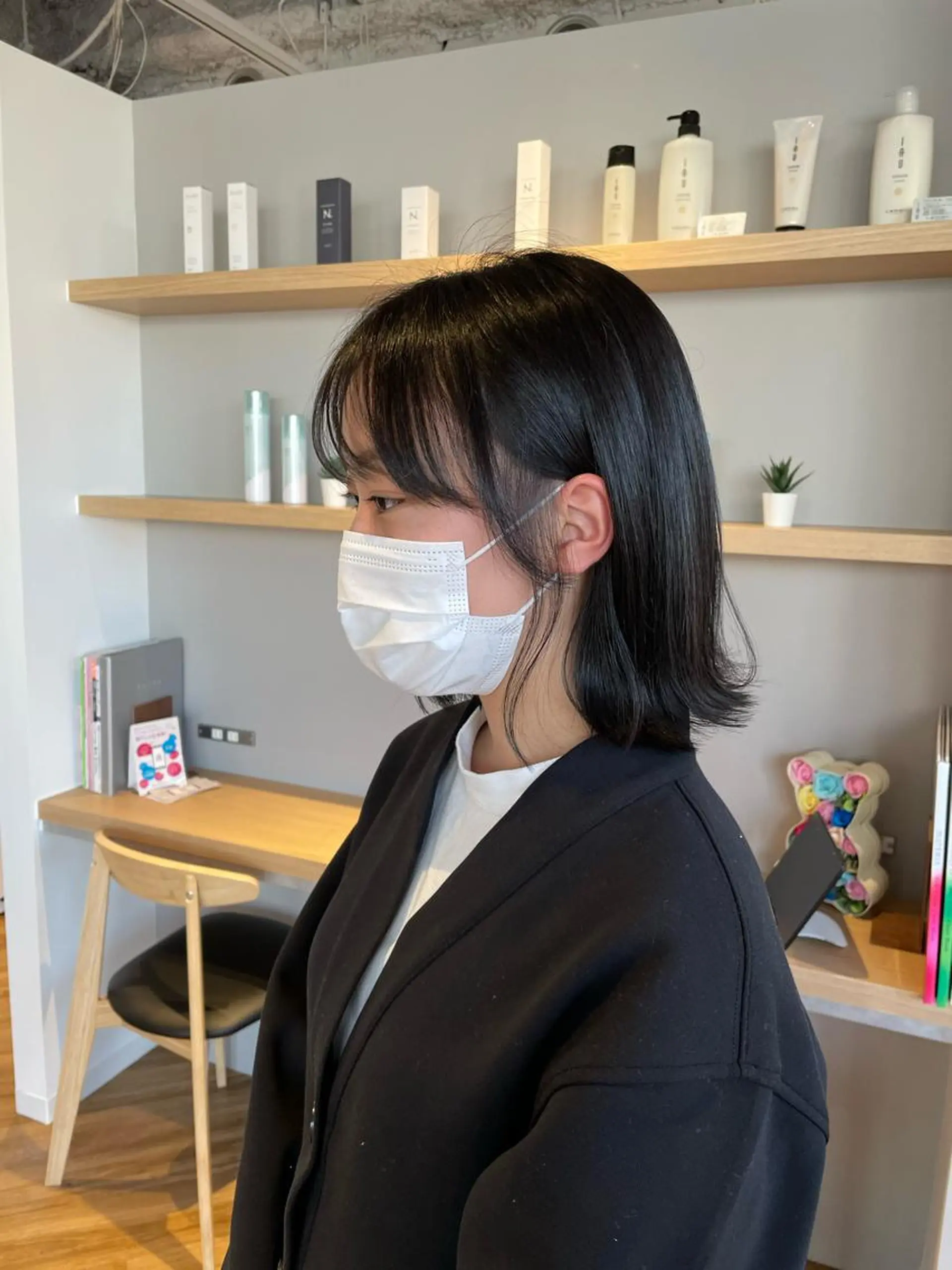 ショート カラー 杉村 未来のヘアスタイル