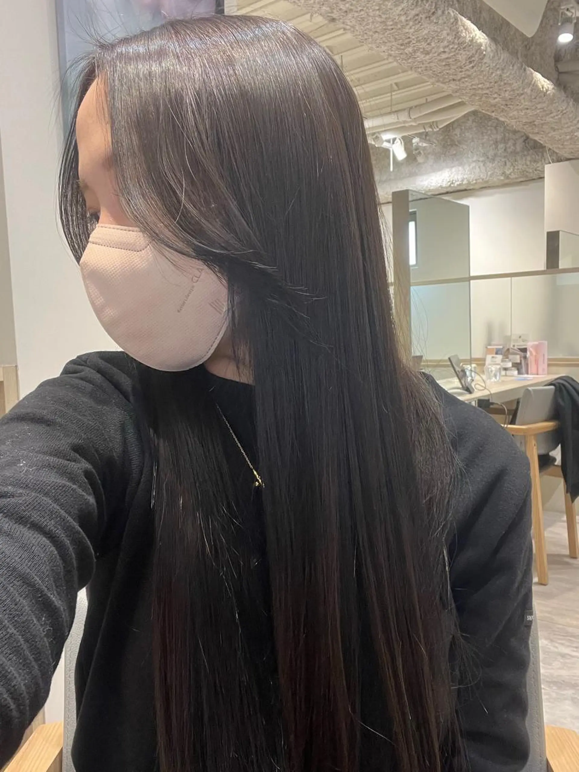 ロング 髪質改善 縮毛矯正 トリートメント 酸熱トリートメント 髪質改善/美髪師/ 田邊翔伍のヘアスタイル
