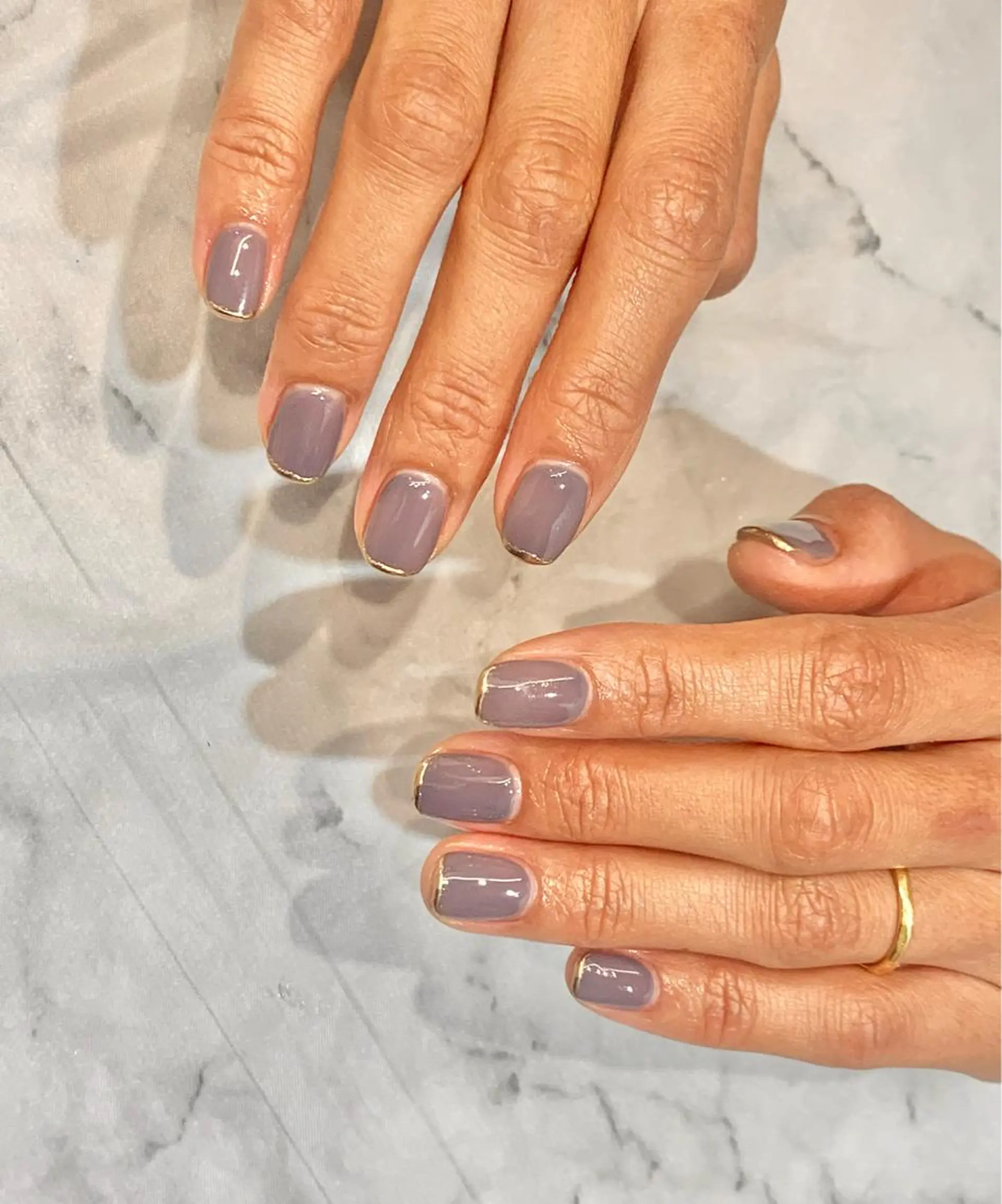 ネイル ラメ(グリッター) うるま市サロン Yuko Izawaのネイルデザイン