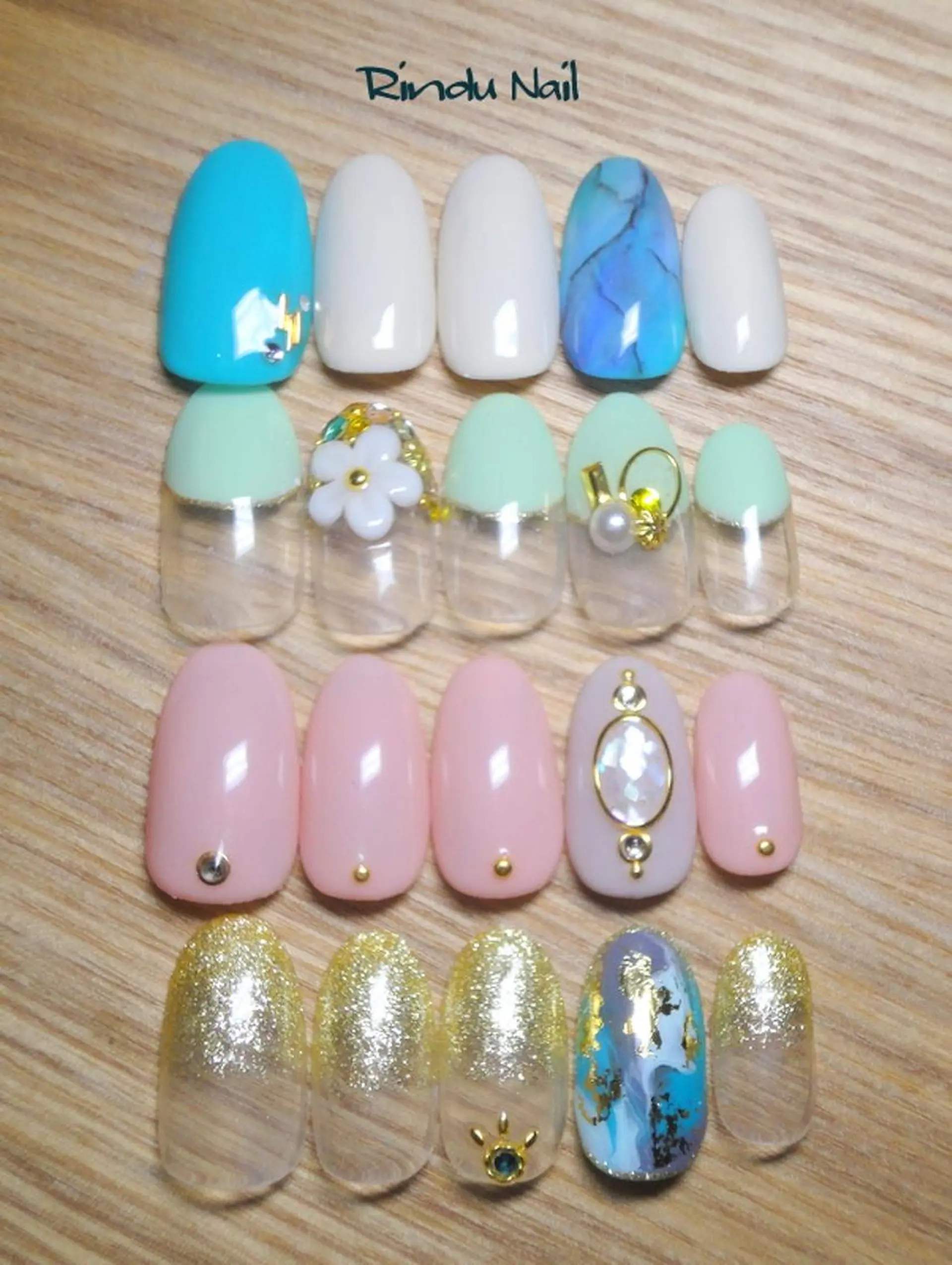 ネイル ジェルネイル Rindu Nail 名駅miniのネイルデザイン
