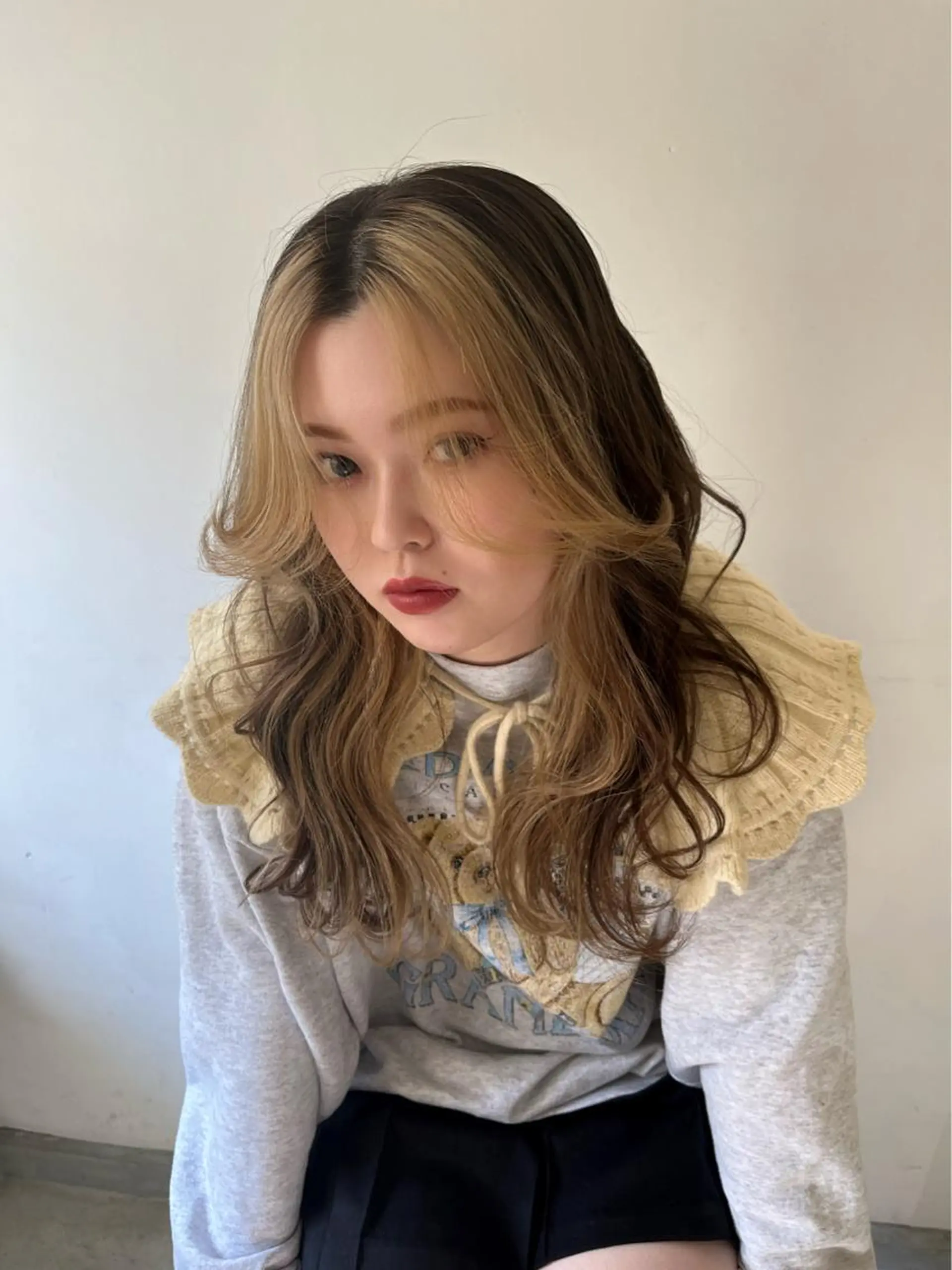 カラー Sunny side所属・みゆう 🎀のヘアスタイル