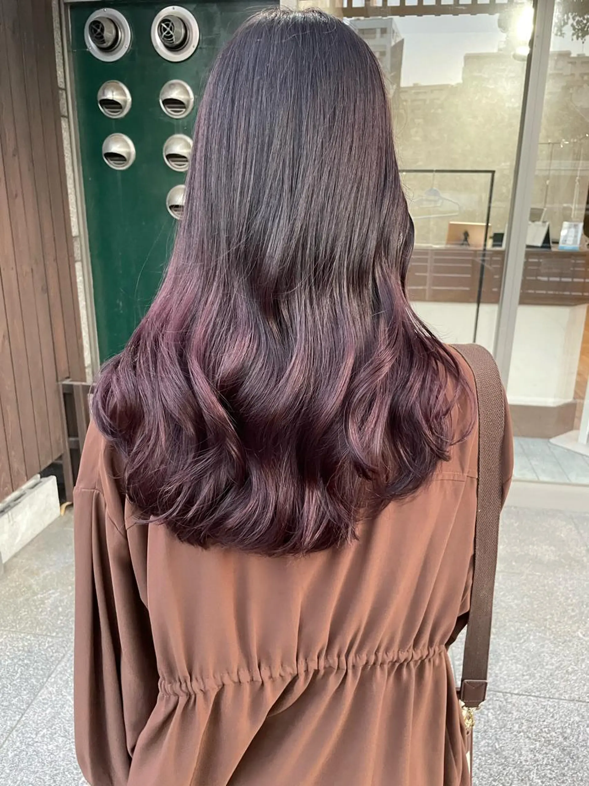 ロング カラー カット ヘアカラー 高橋 みく/ minim 暖色のヘアスタイル