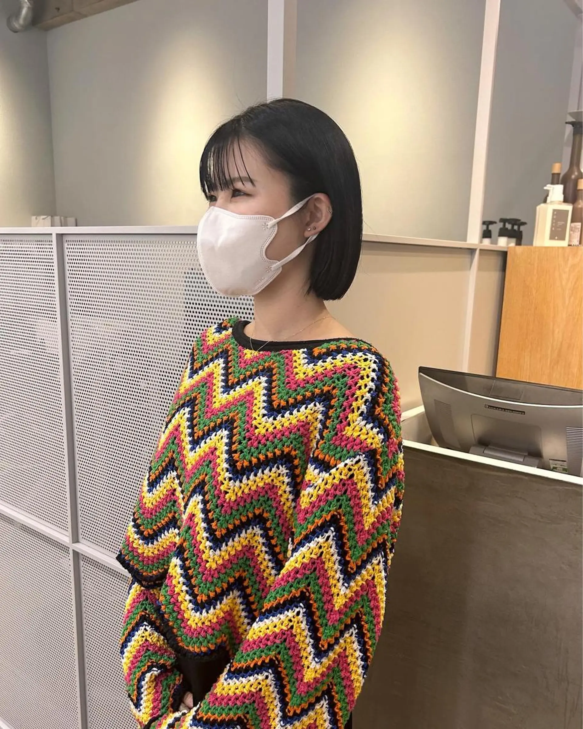 ショート 津葉井 麗奈のヘアスタイル