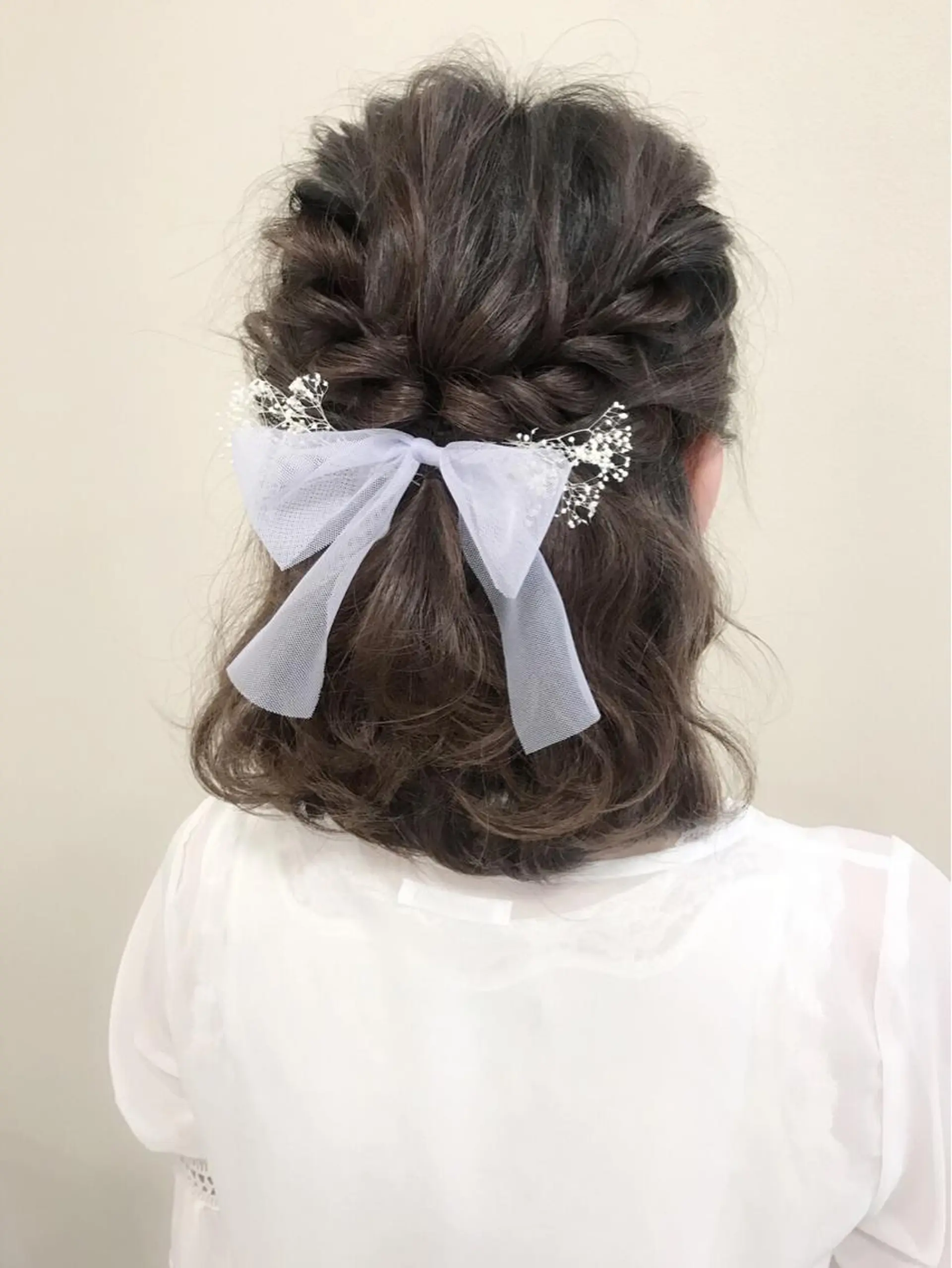 ミディアム ヘアアレンジ 沢田 瞳のヘアスタイル