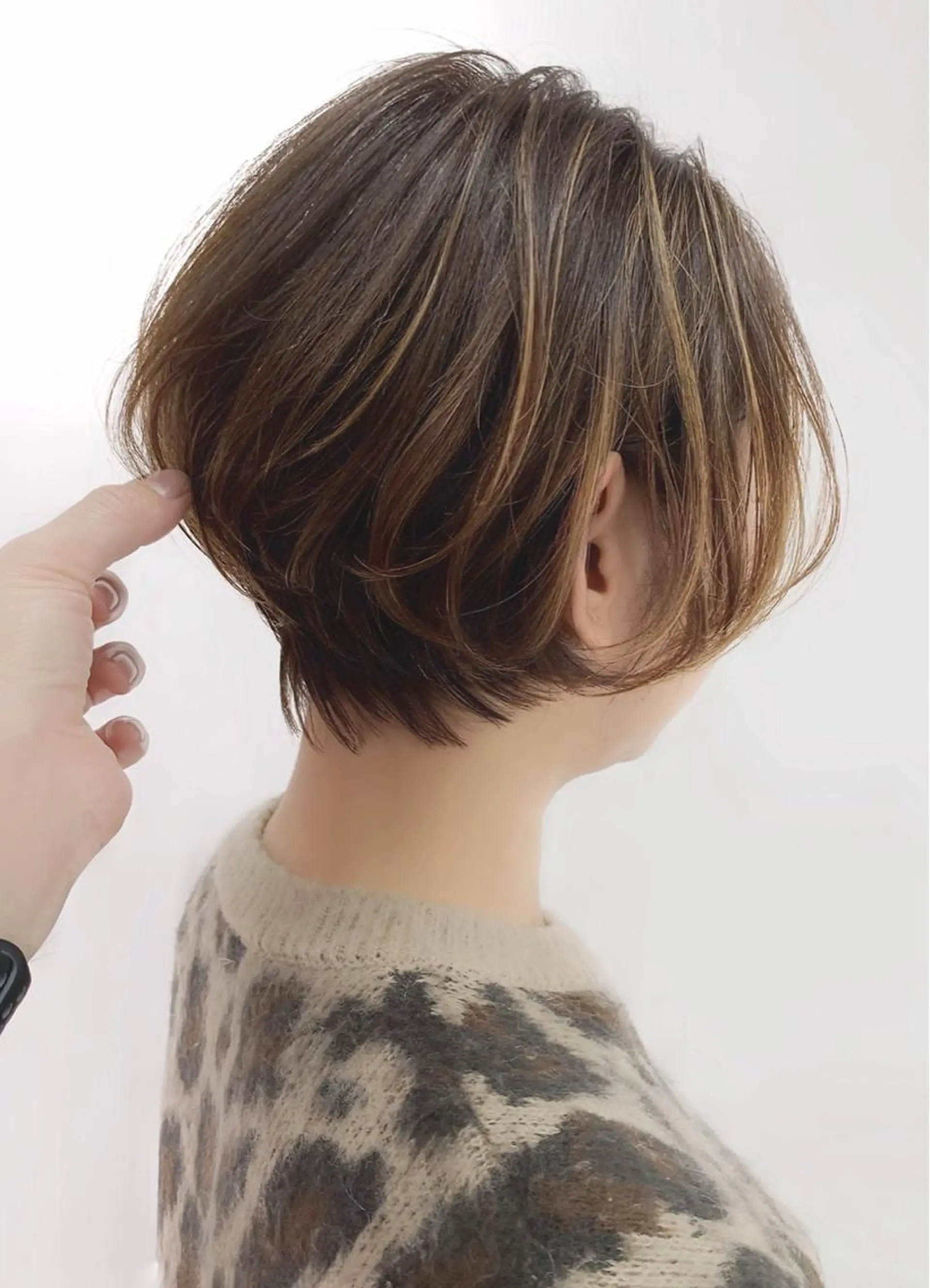 ショート カラー ヘアアレンジ ネイル マツエク・マツパ ショートヘア ショートネイル ボブ、縮毛矯正👑 心斎橋/高城涼也のヘアスタイル