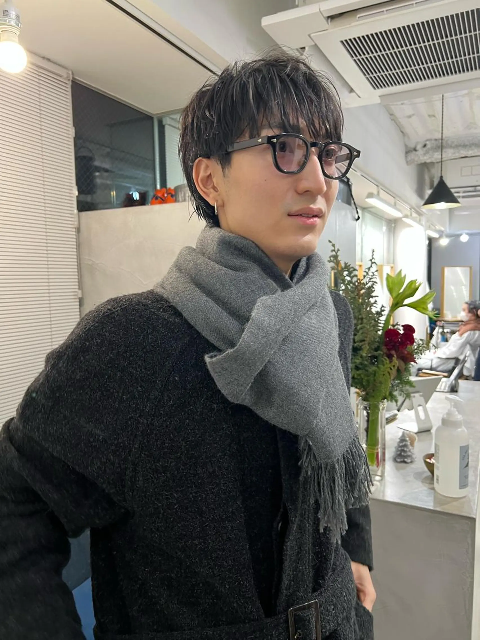 メンズ マッシュ 表参道メンズカット hikariのヘアスタイル