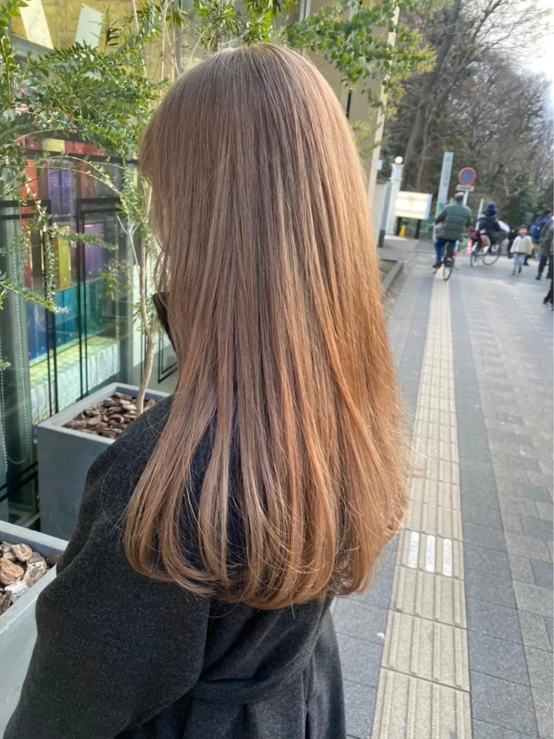 ロング 🫧カット/パーマ /ネイル/かりん🫧のヘアスタイル