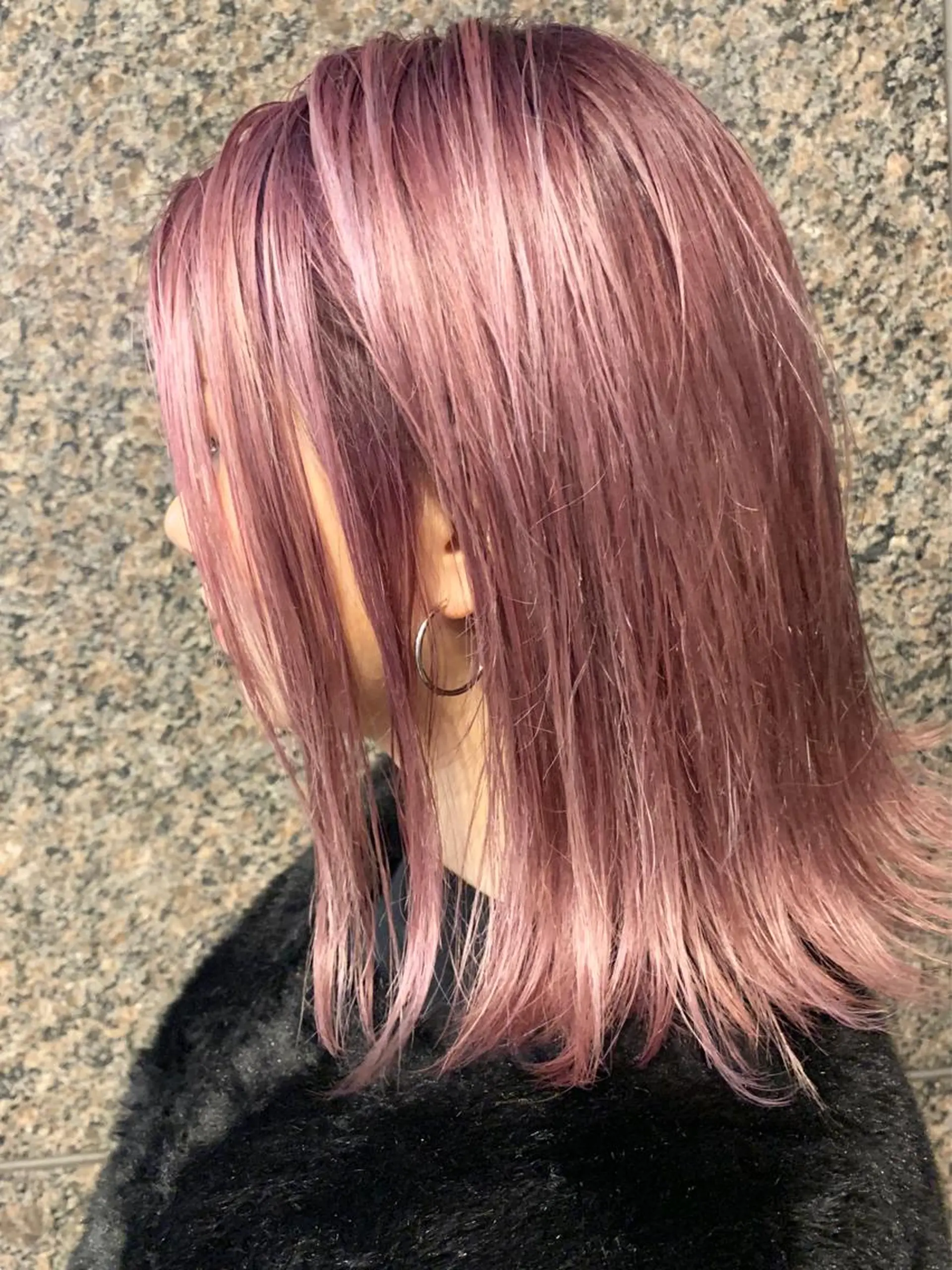 ショート カラー ヘアアレンジ アッシュ ブリーチ ケアブリーチ ピンクカラー ピンクアッシュ ヘアカラー ブリーチ＆カラーが 得意☀️望月宣雄☀️のヘアスタイル