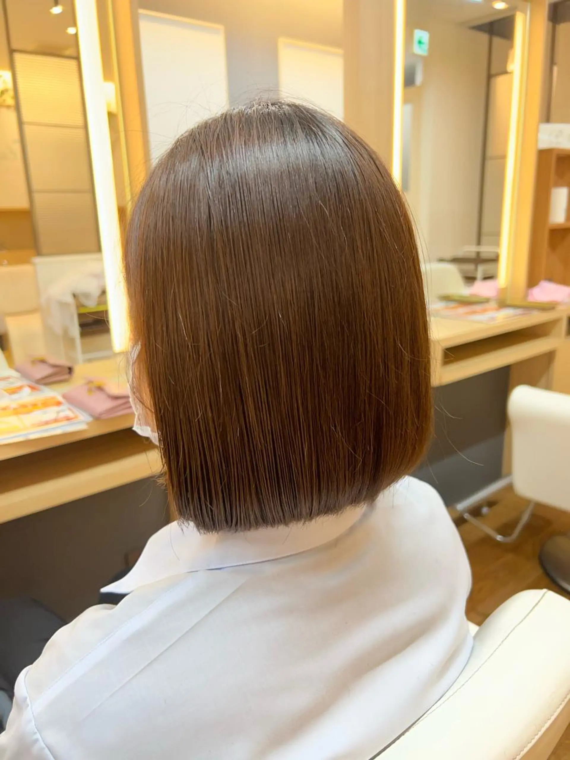 ミディアム ボブ カット 韓国ヘア sasugaのヘアスタイル