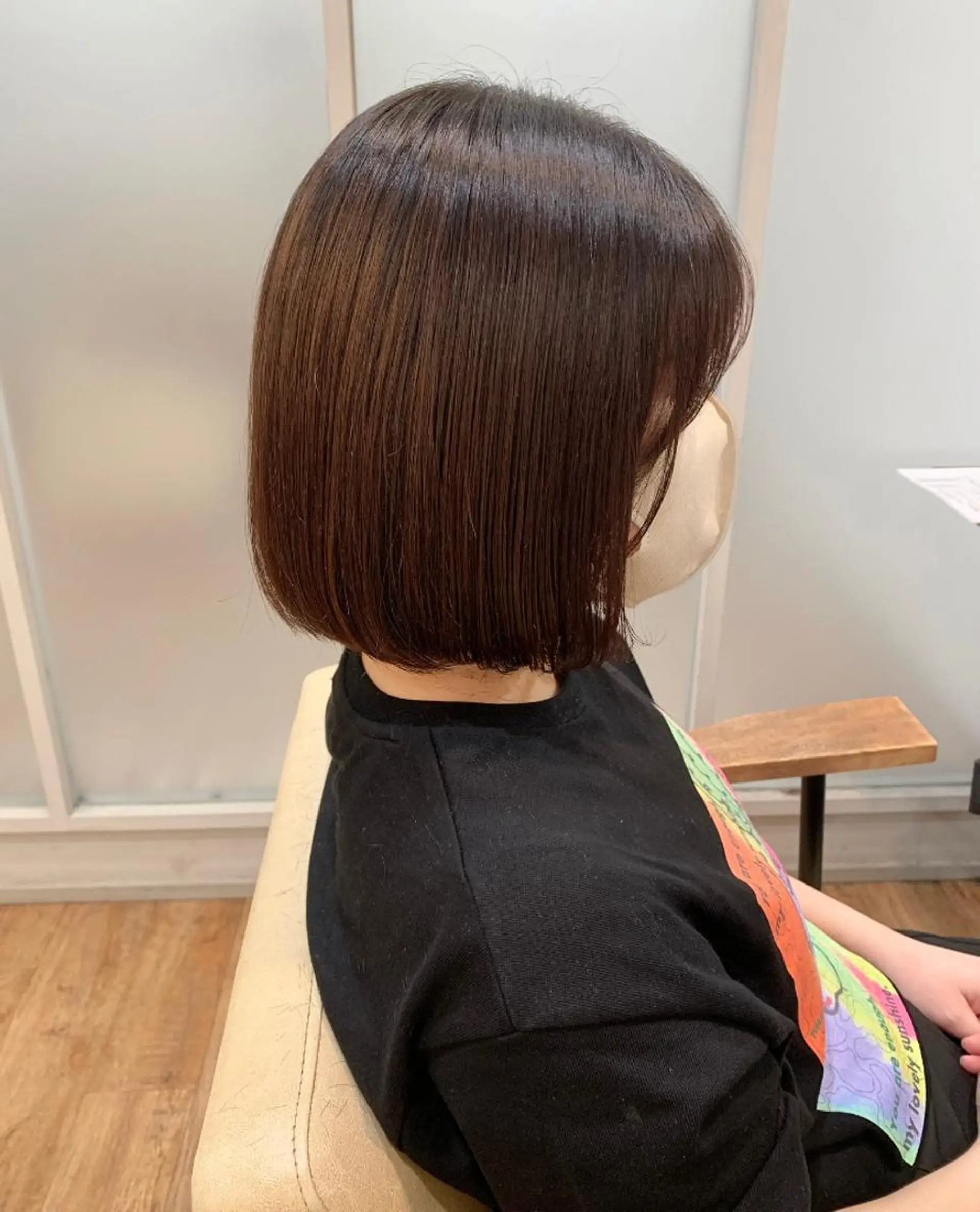 ミディアム ボブ ゆうき あすかのヘアスタイル