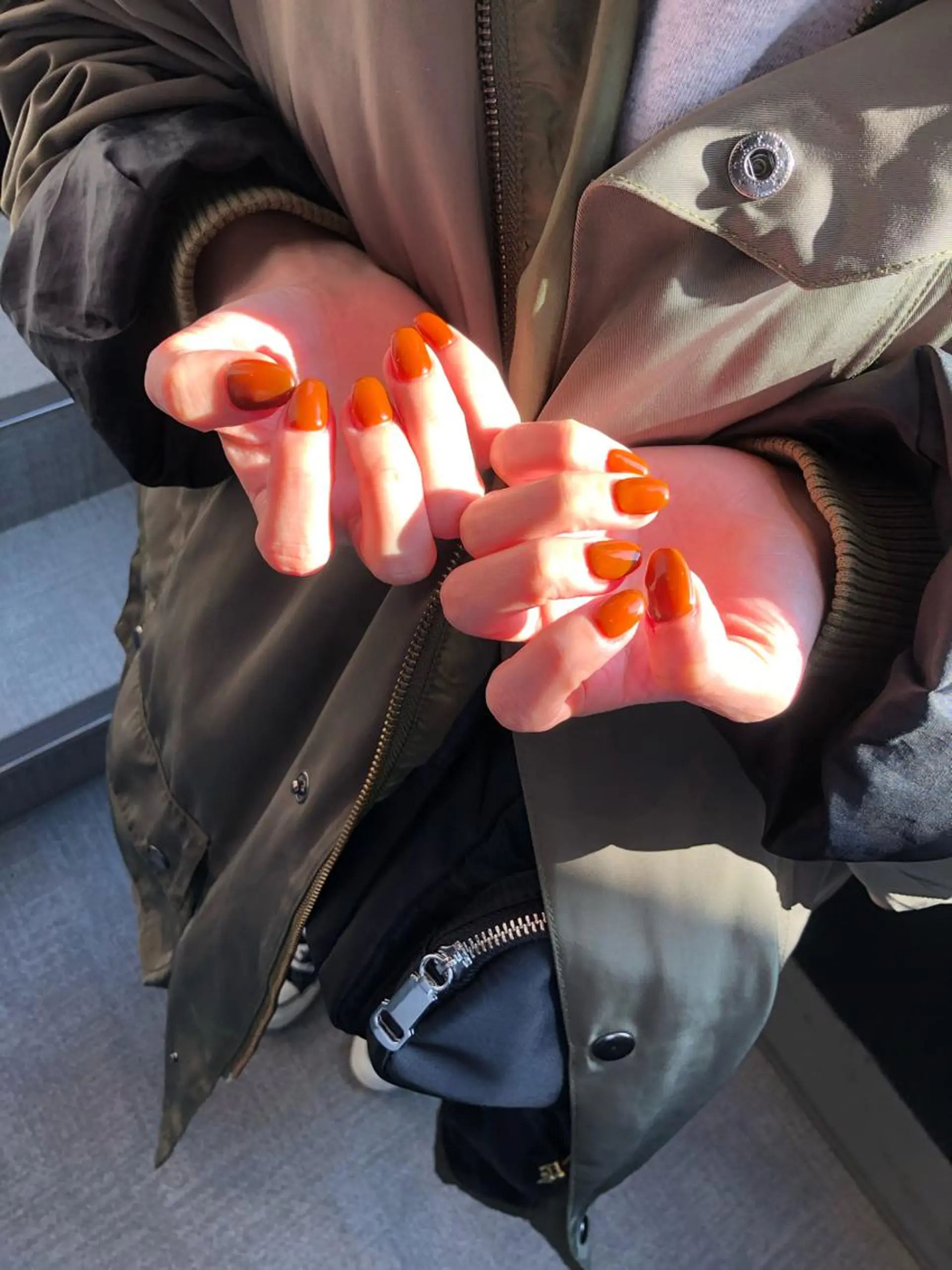 ロング カラー ヘアアレンジ キッズ ネイル マツエク・マツパ 福田 加奈のネイルデザイン