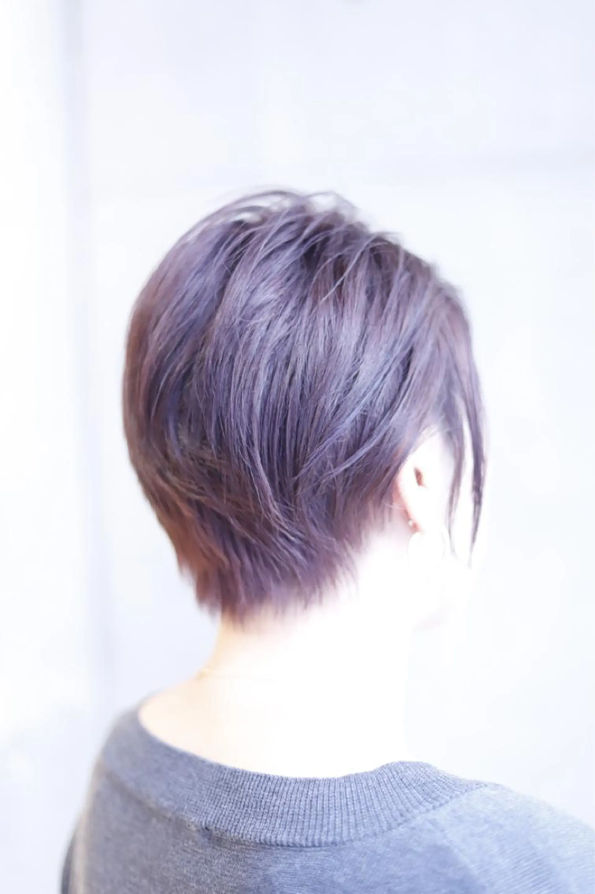 ショート カラー ハイライトカラー ピンクカラー ハイライト カット ヘアカラー トリートメント ヘアセット アドミラルYoshi oのヘアスタイル