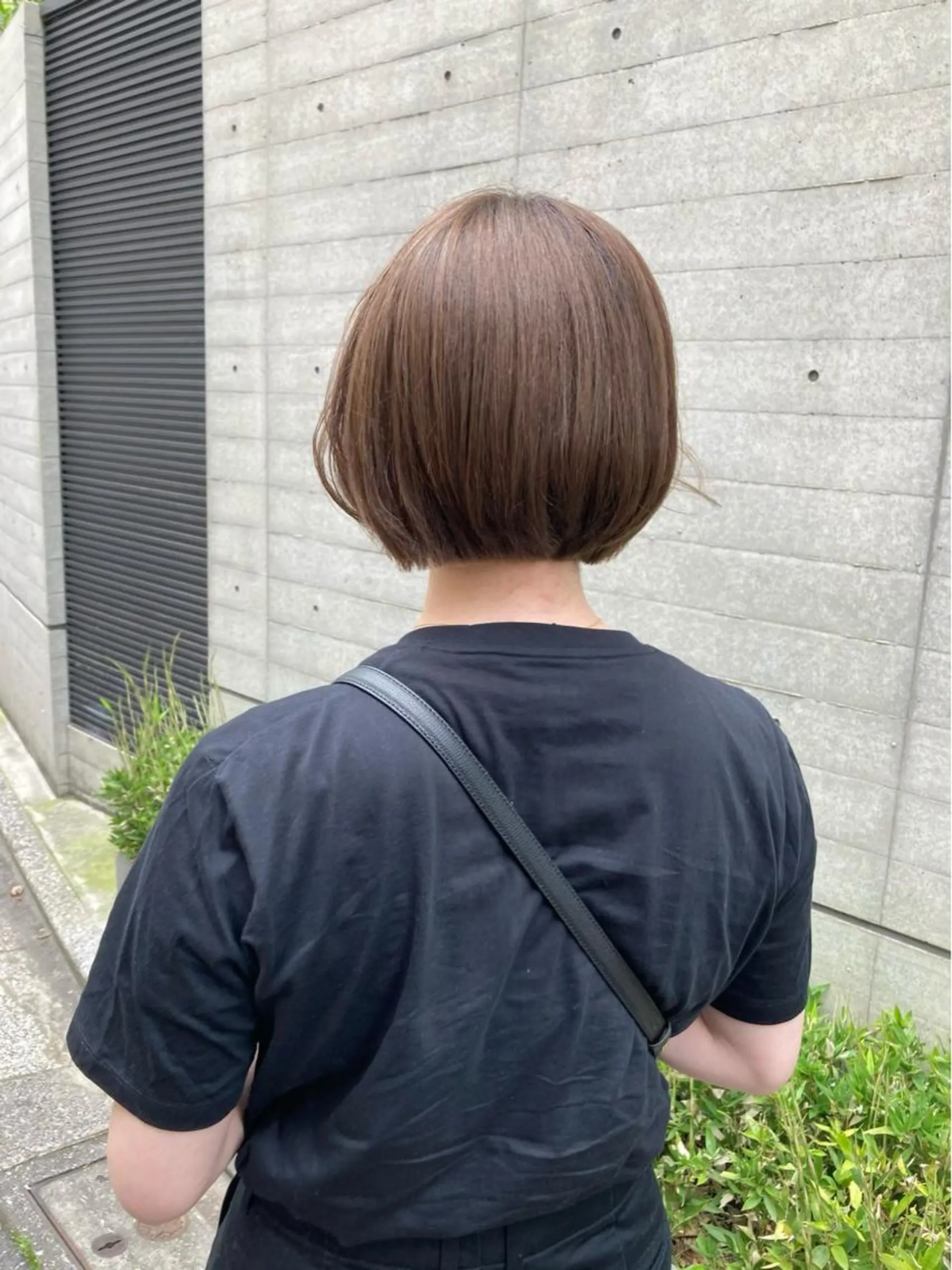 ショート カット ヘアカラー トリートメント ✨色持ちの良い艶 カラー✨蟹江真世のヘアスタイル