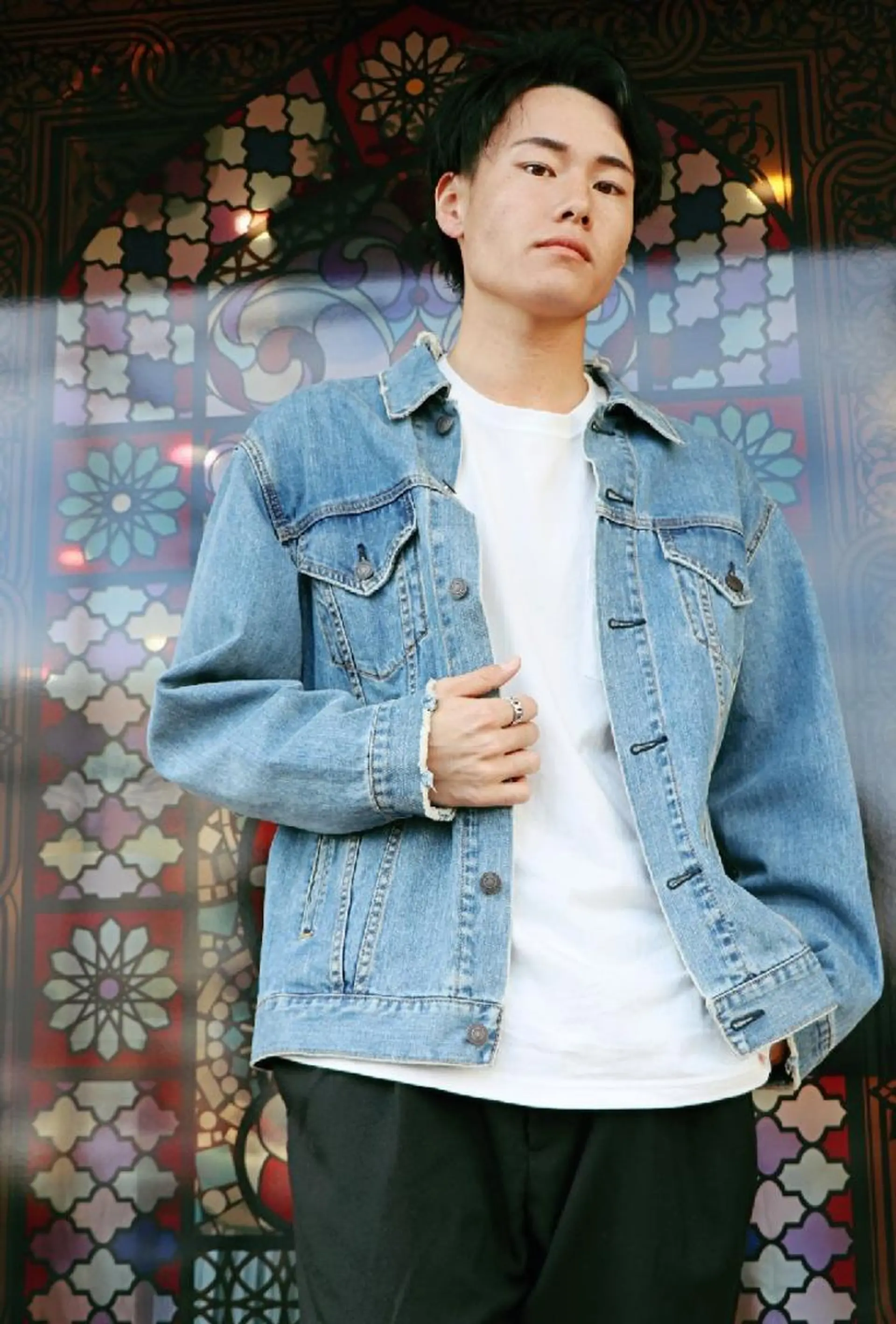 ショート パーマ メンズ LAMP HAIR  ランプヘアー所属・徳永 博志のヘアスタイル