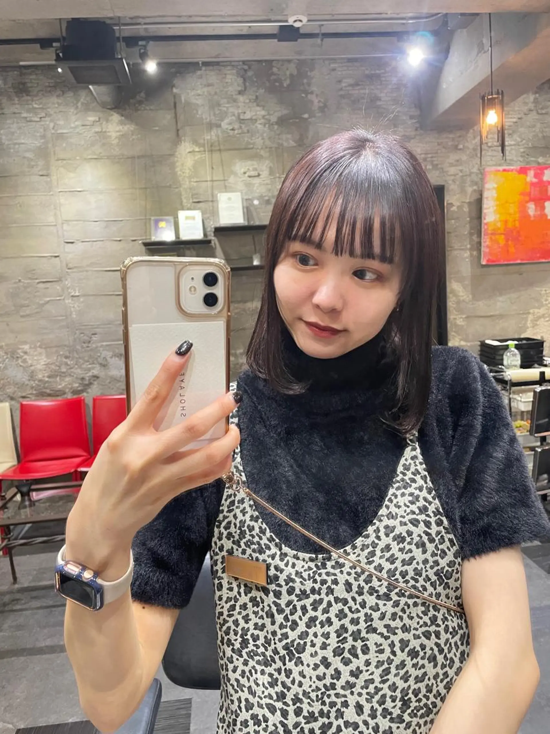 ミディアム MINX青山店所属・結莉/ボブ/ 縮毛矯正のヘアスタイル