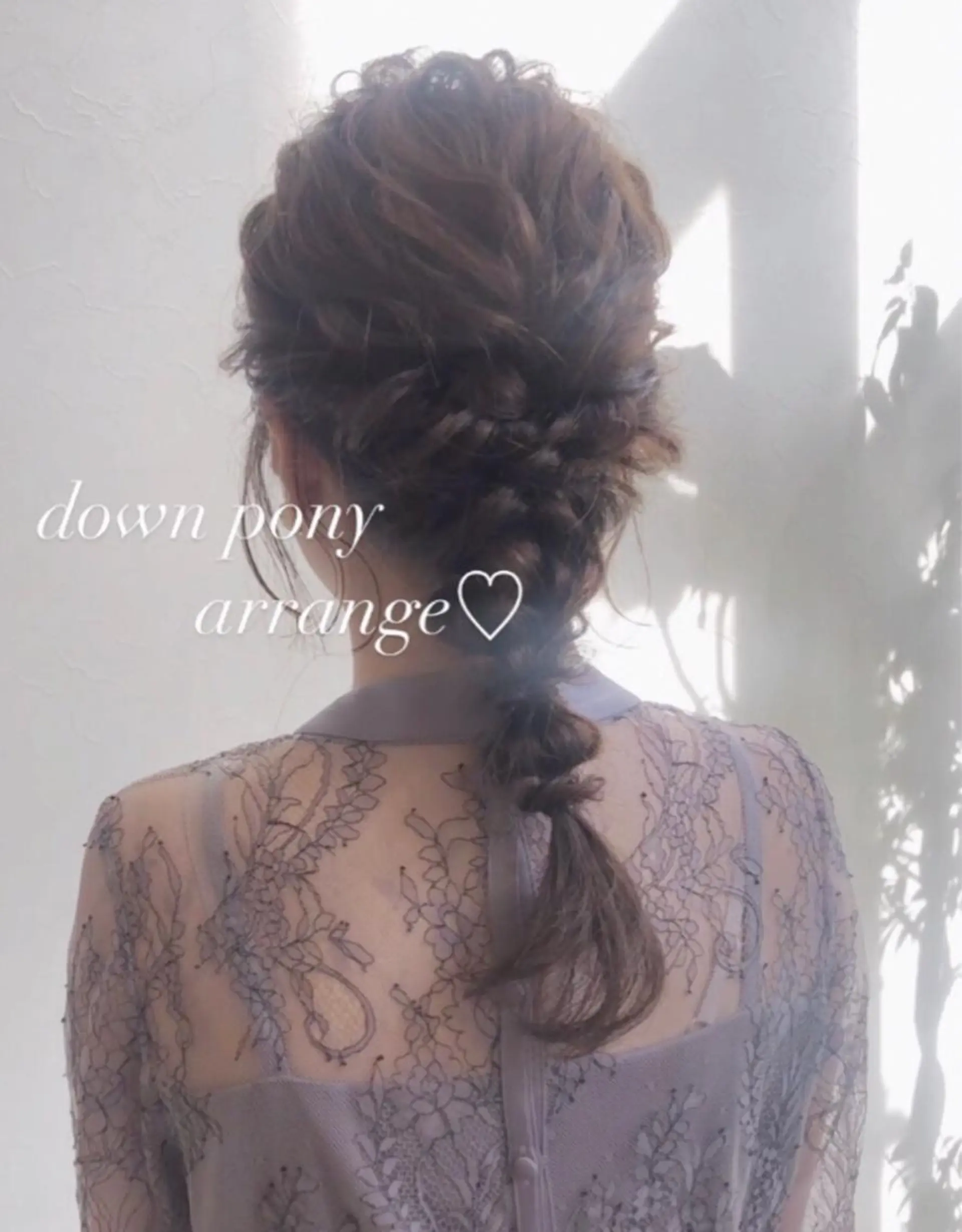 セミロング カラー ヘアアレンジ nakahara madokaのヘアスタイル