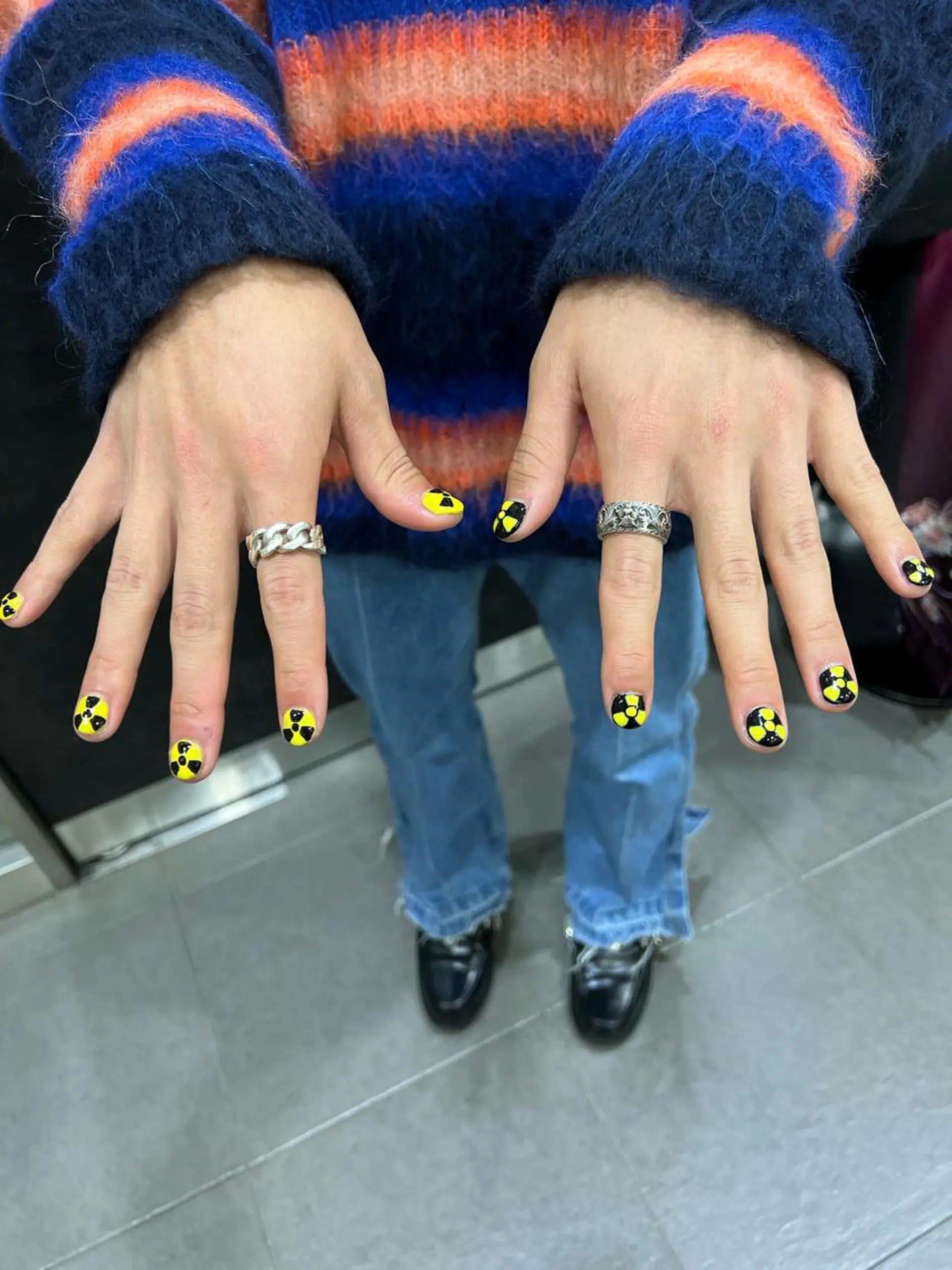 メンズ ネイル マツエク・マツパ メンズネイル チャンモリパーマ/韓 国/Minami🦋のヘアスタイル