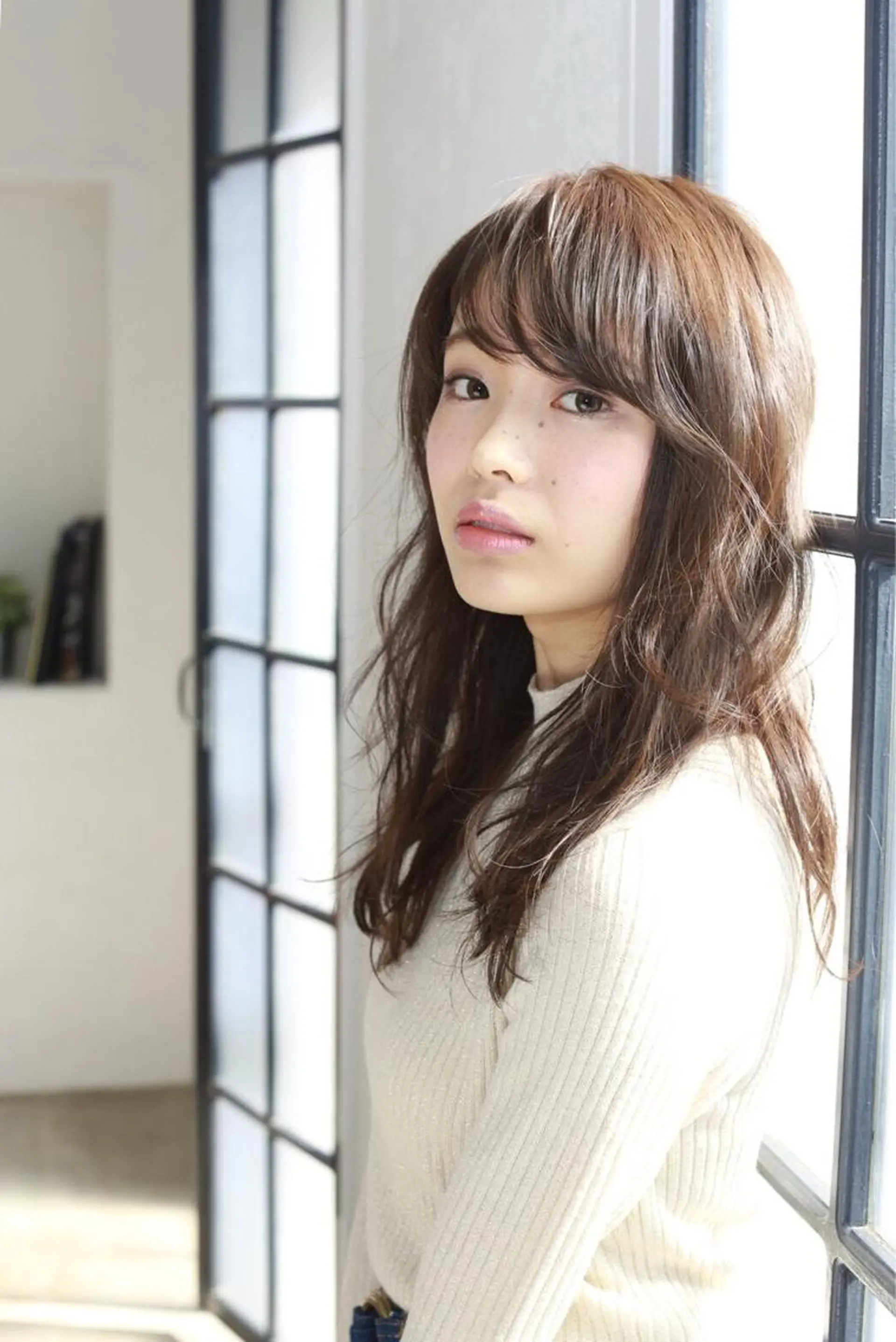 セミロング カラー お客様満足度No.1 🐶柴田みどりのヘアスタイル