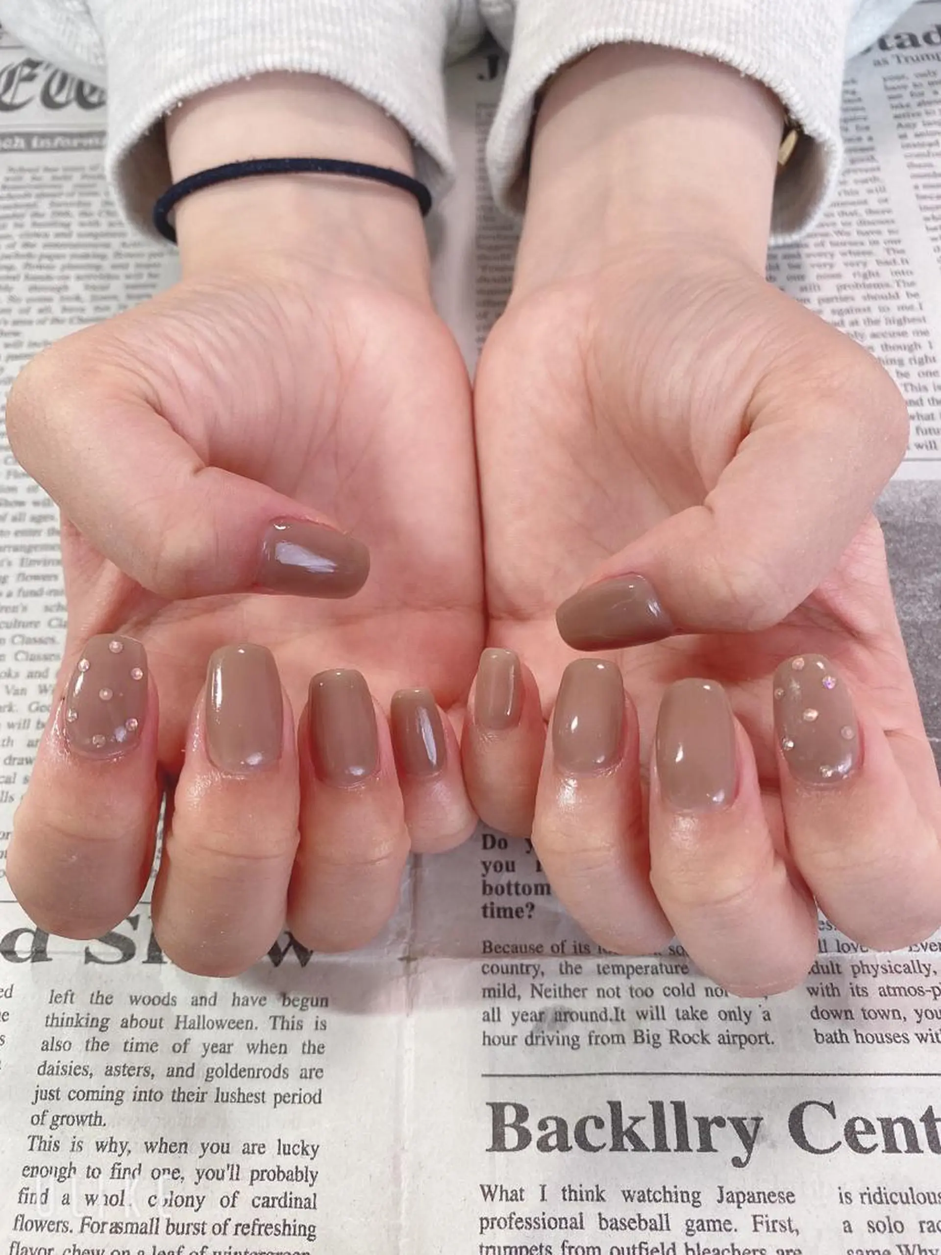 ネイル ハンドネイル ハンドケア 森山 舞のネイルデザイン