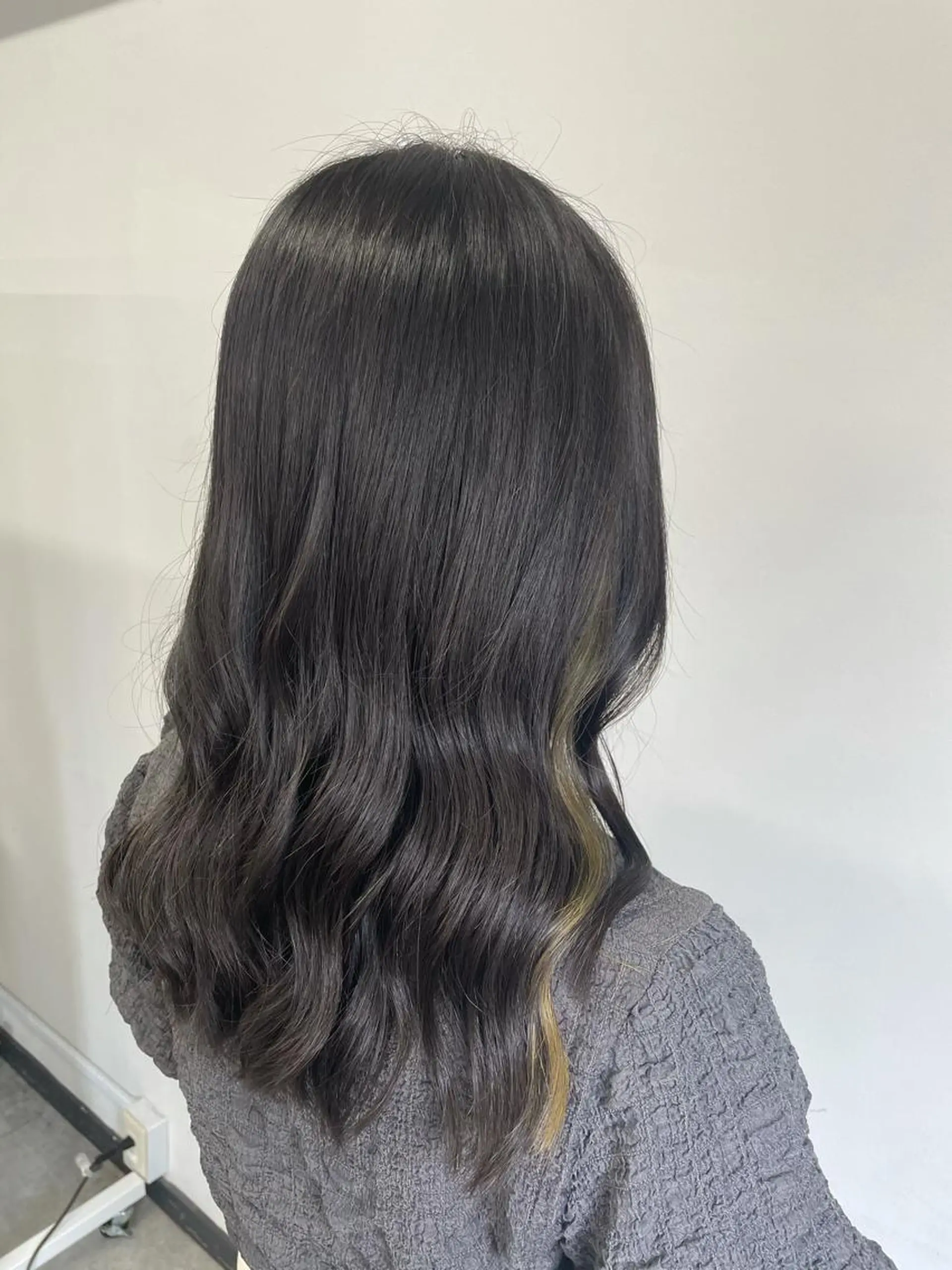 セミロング カラー ヘアアレンジ salowin新宿East3階所属・艶美髪/髪質改善 /縮毛矯正/木元渓太のヘアスタイル