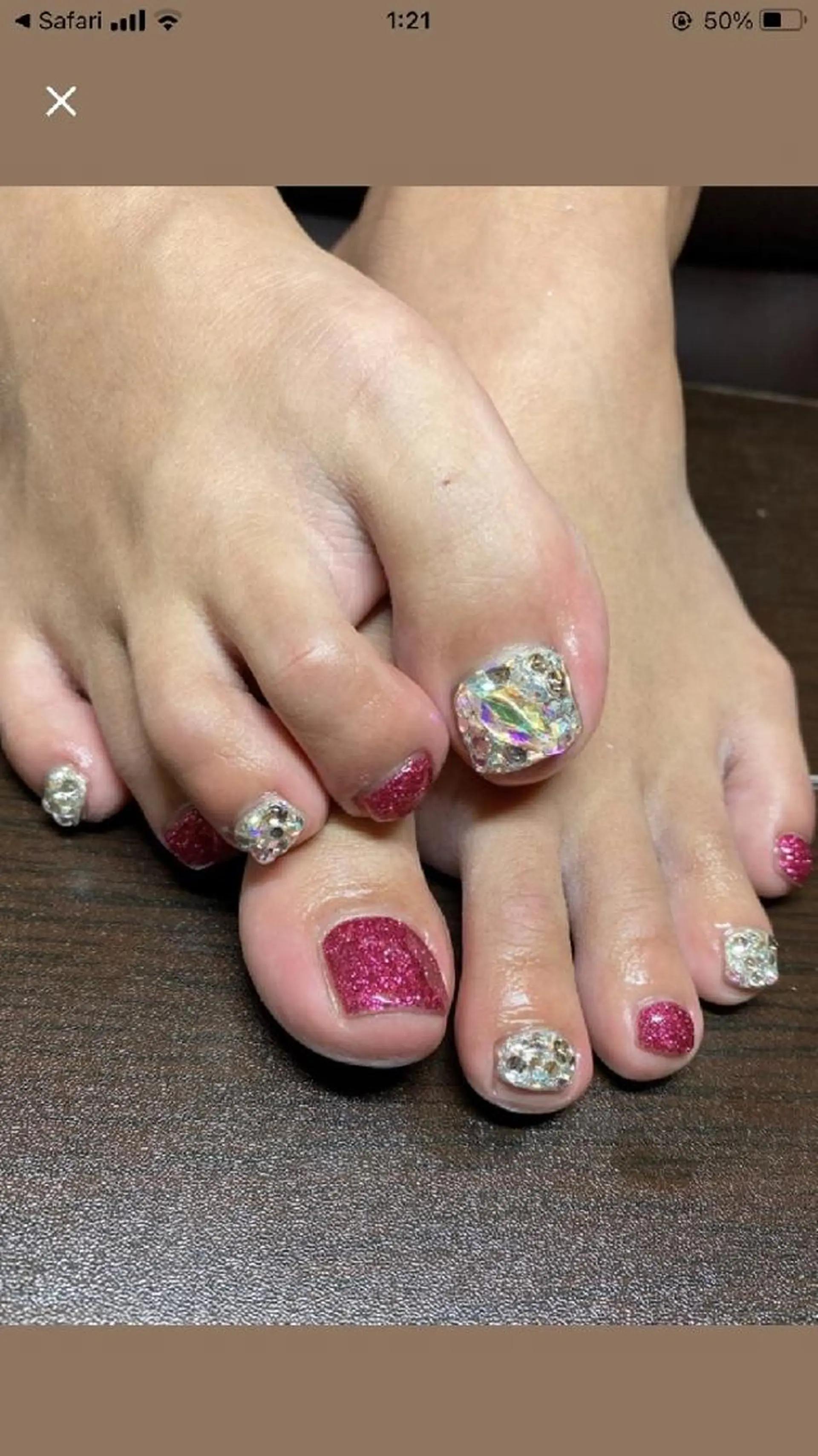 ネイル フットネイル カスミ ネイルサロンのネイルデザイン