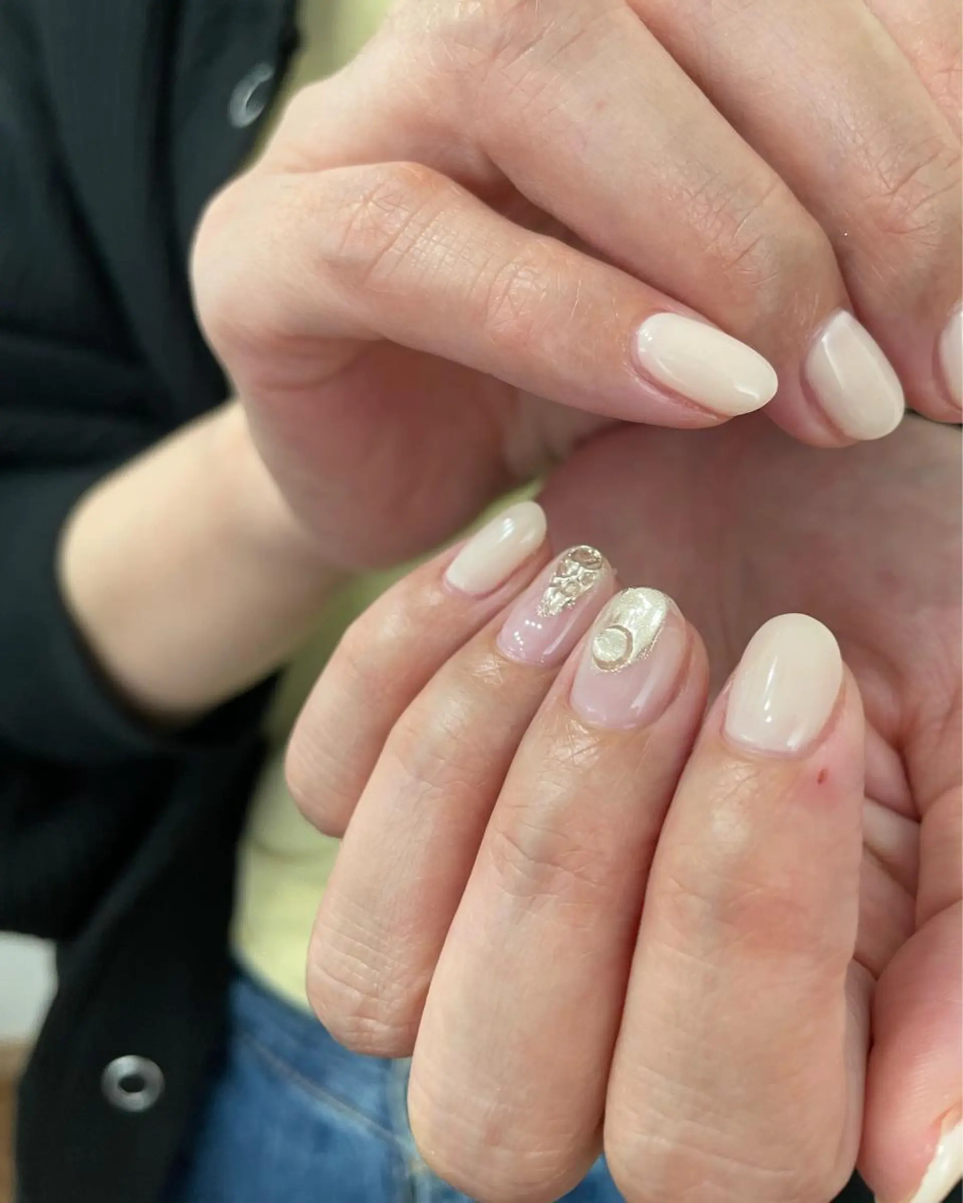 ネイル ハンドネイル フットネイル kiii.__ ✴︎*のネイルデザイン