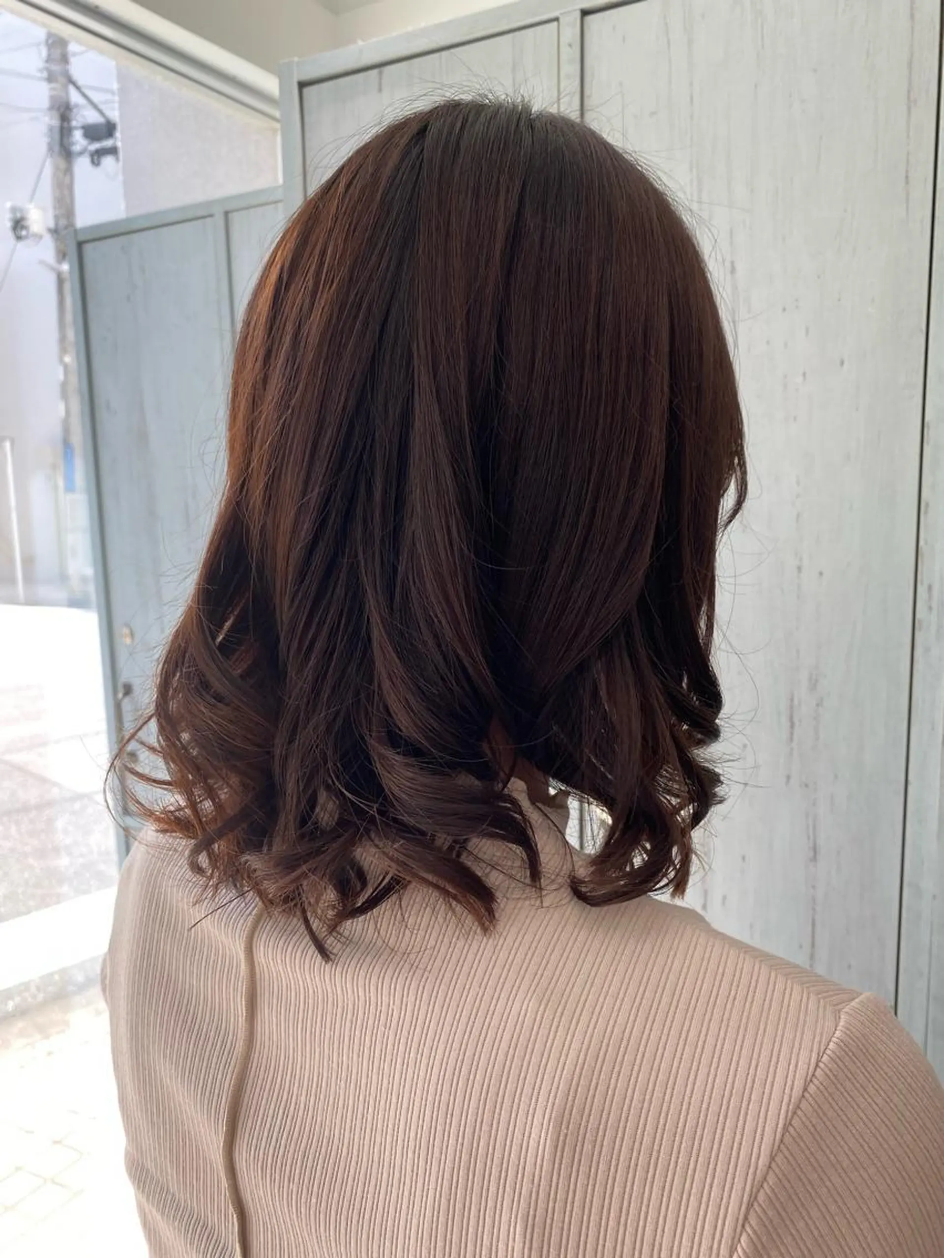 ミディアム ブラウンカラー 🫧tomoka🫧のヘアスタイル